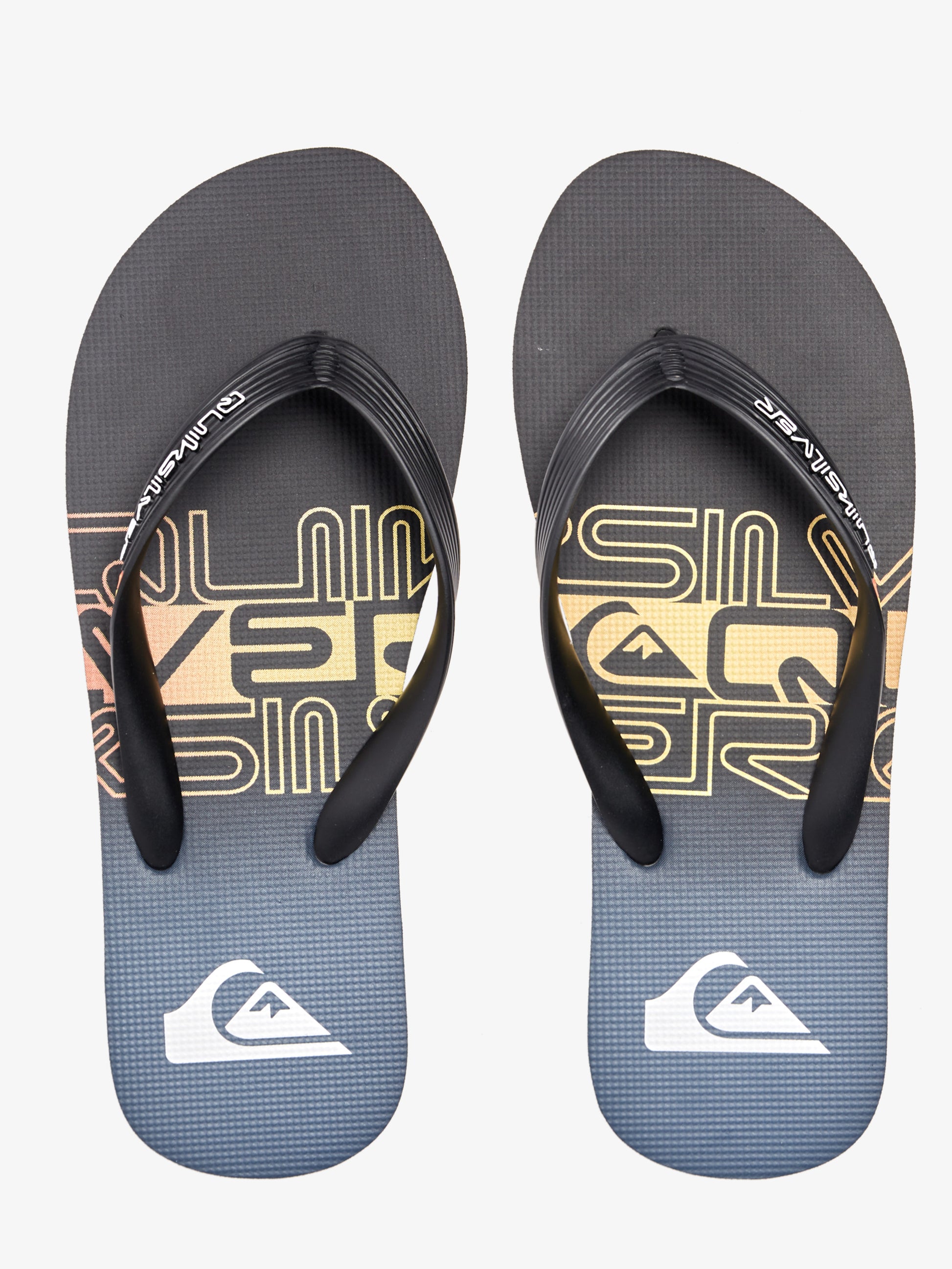 Quiksilver Molokai Wordblock Thongs Flip Flops - Quiksilver Malaysia