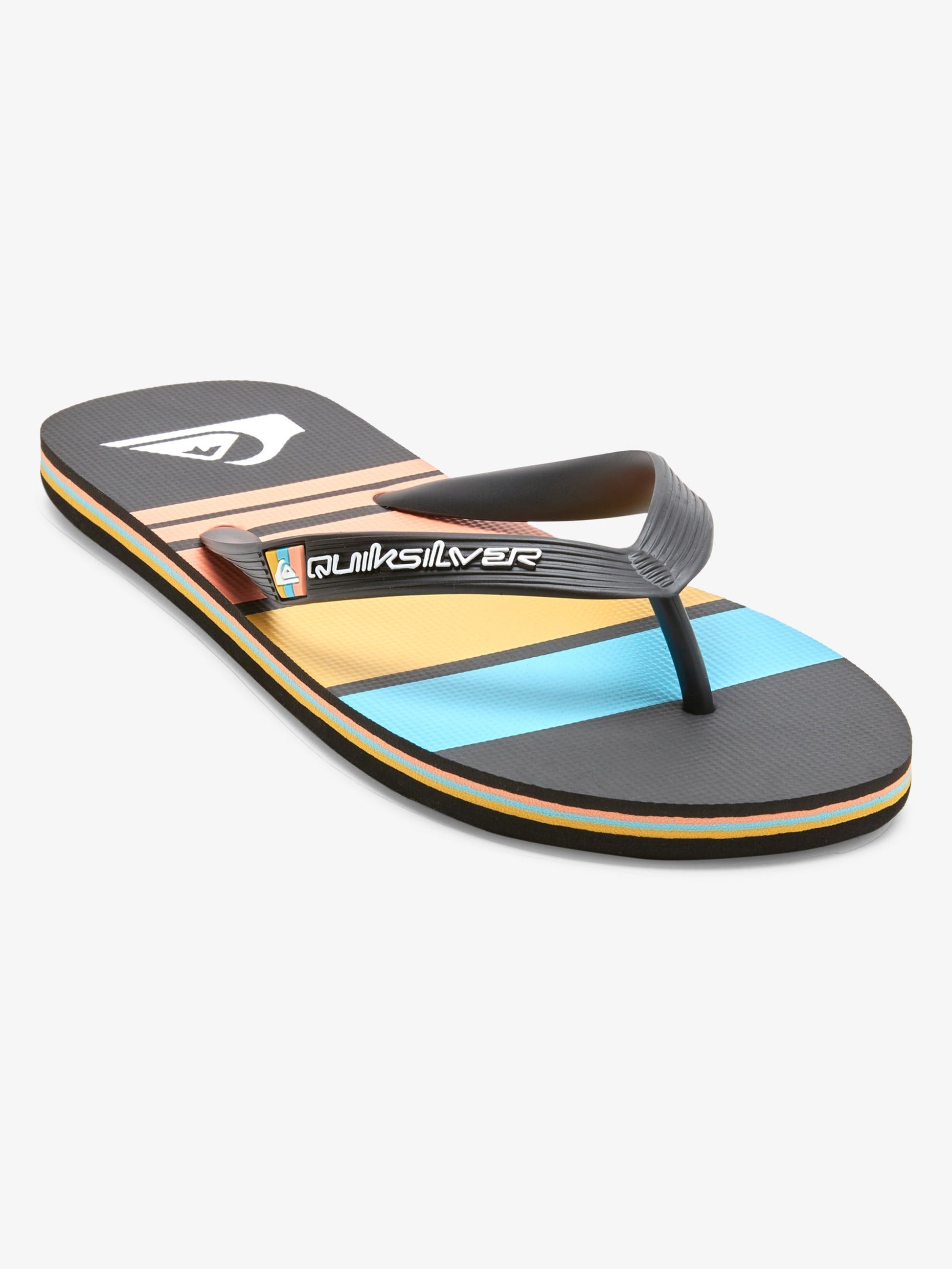 Mens Molokai Stripe Beach Flip-Flops - Quiksilver Malaysia