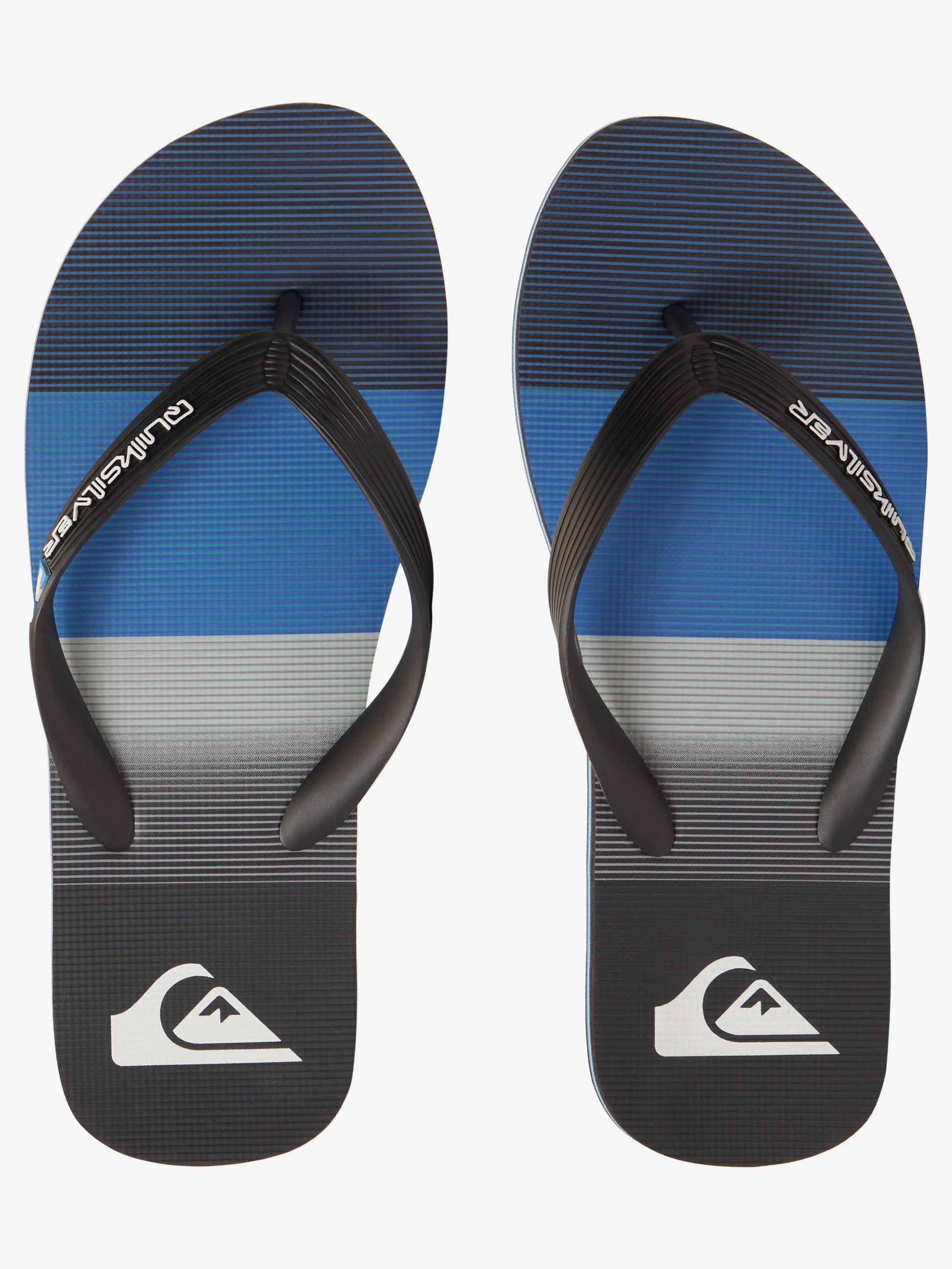 Mens Molokai Stripe Beach Flip Flops - Quiksilver Malaysia