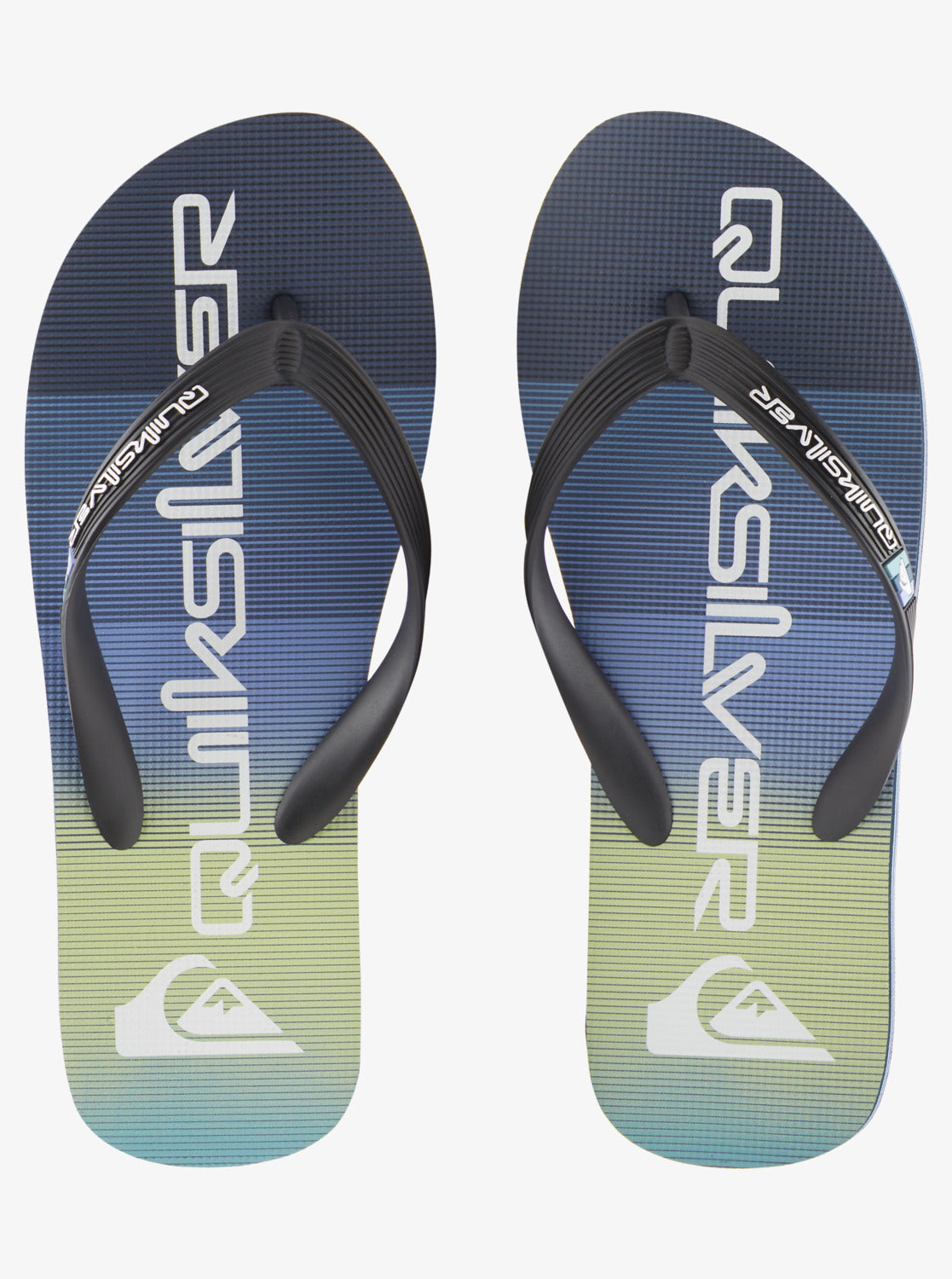 Mens Molokai Stripe Flip Flops - Quiksilver Malaysia