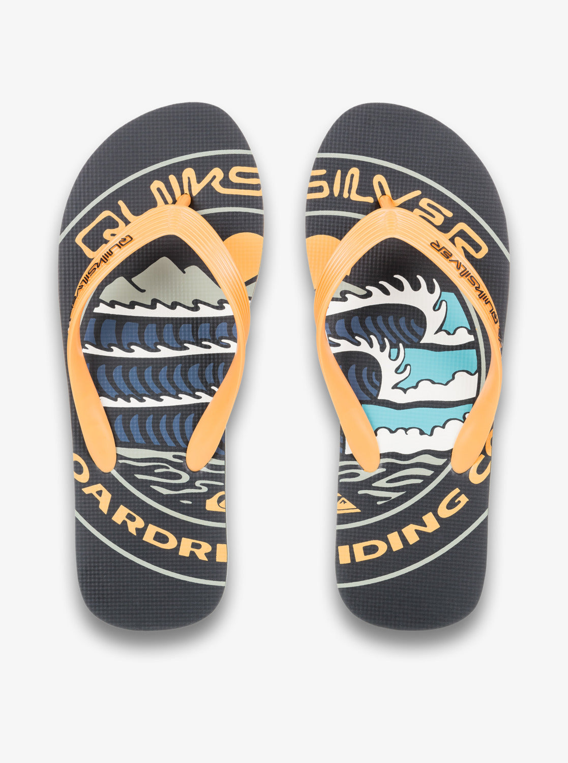 Mens Molokai Screen Flip Flops - Quiksilver Malaysia