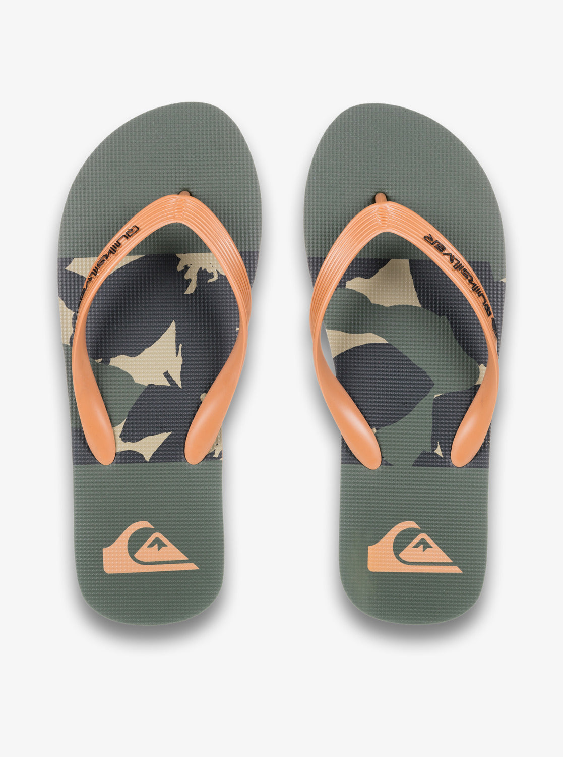 Mens Molokai Stripe 25 Flip Flops - Quiksilver Malaysia