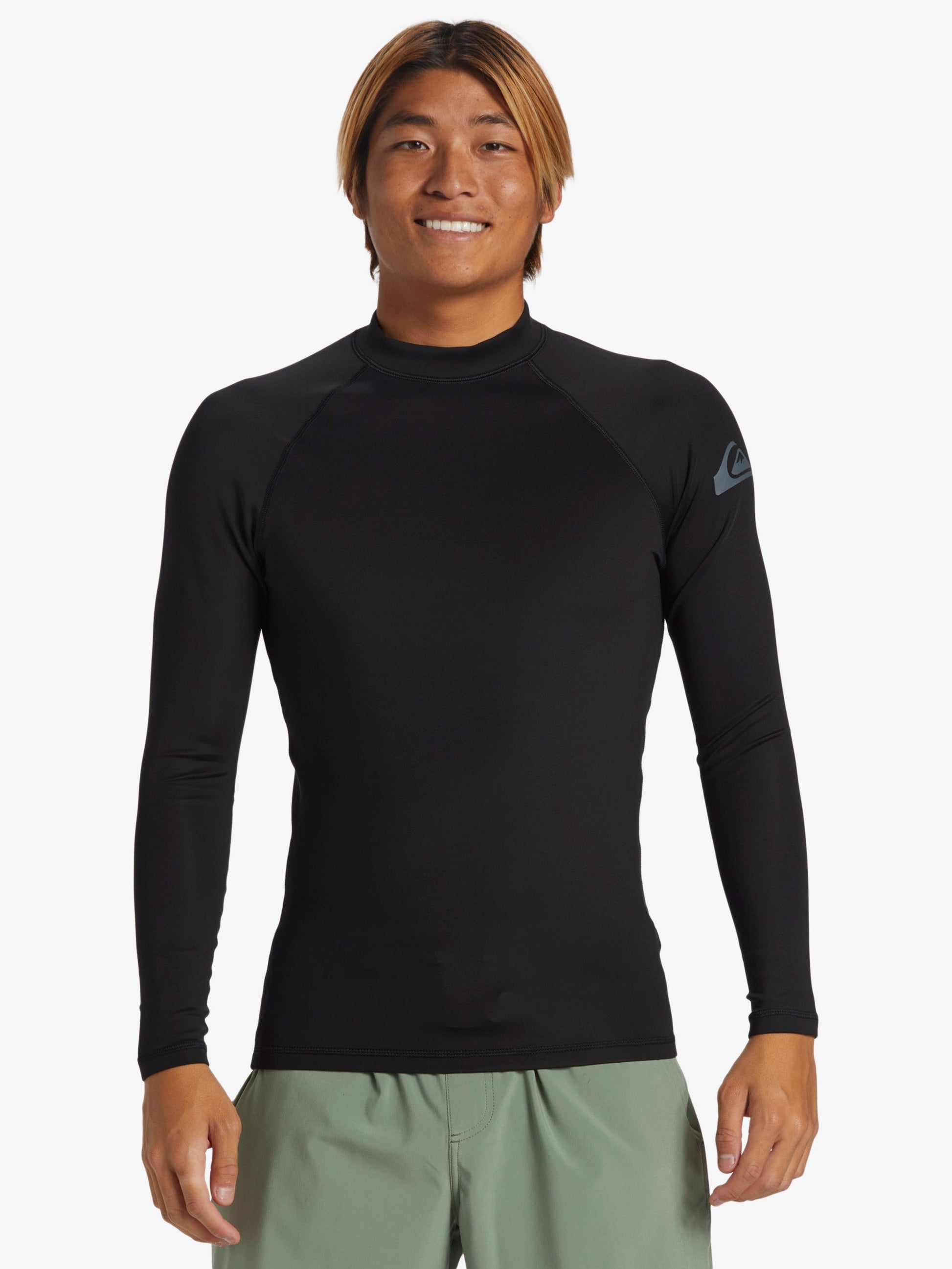 Mens Everyday Heat Long Sleeve UPF 50 Surf T-Shirt - Quiksilver Malaysia