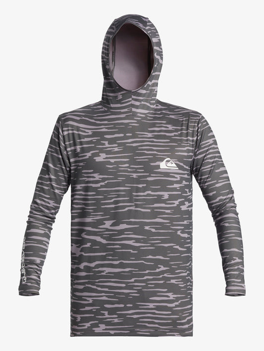 Mens Everday Hood Hooded Surf Tee - Quiksilver Malaysia