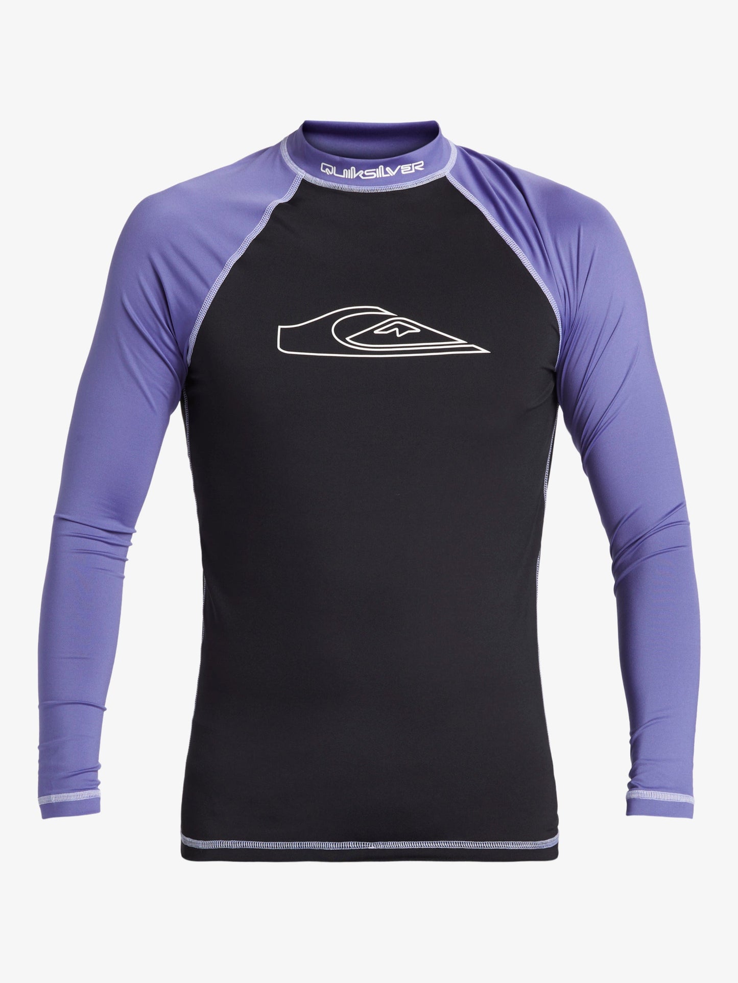 Mens Mercury Long Sleeves UPF 50 Surf Shirt - Black - Quiksilver Malaysia