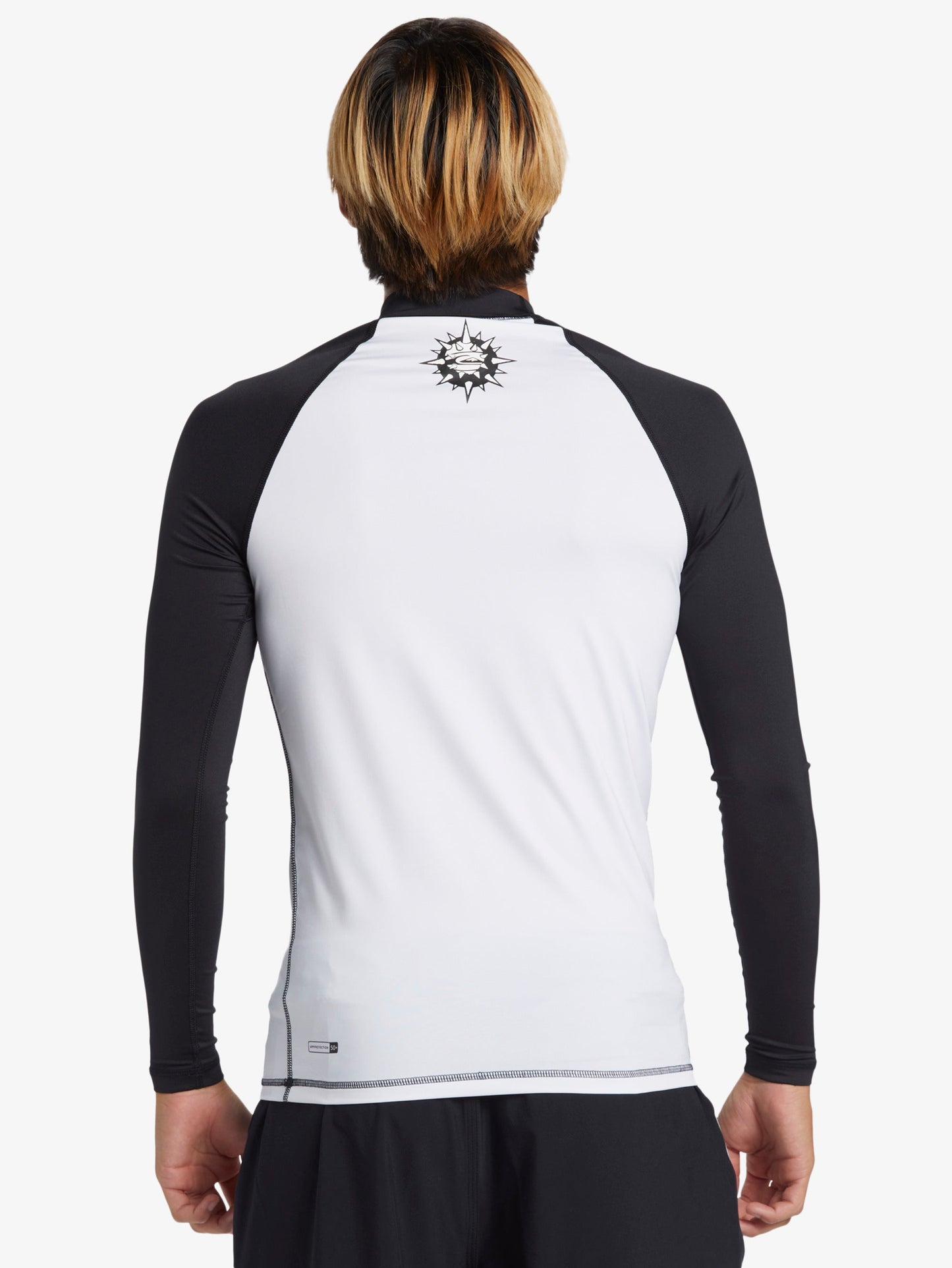 Mens Mercury Long Sleeves UPF 50 Surf Shirt - White - Quiksilver Malaysia