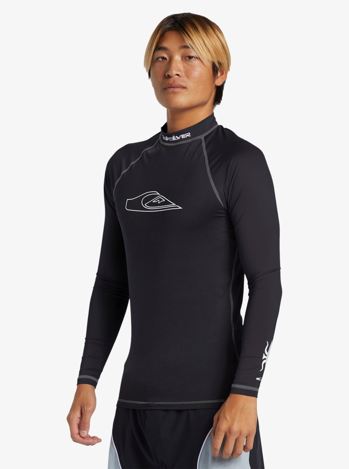 Mens Mercury Long Sleeves UPF 50 Surf T-shirt - Quiksilver Malaysia