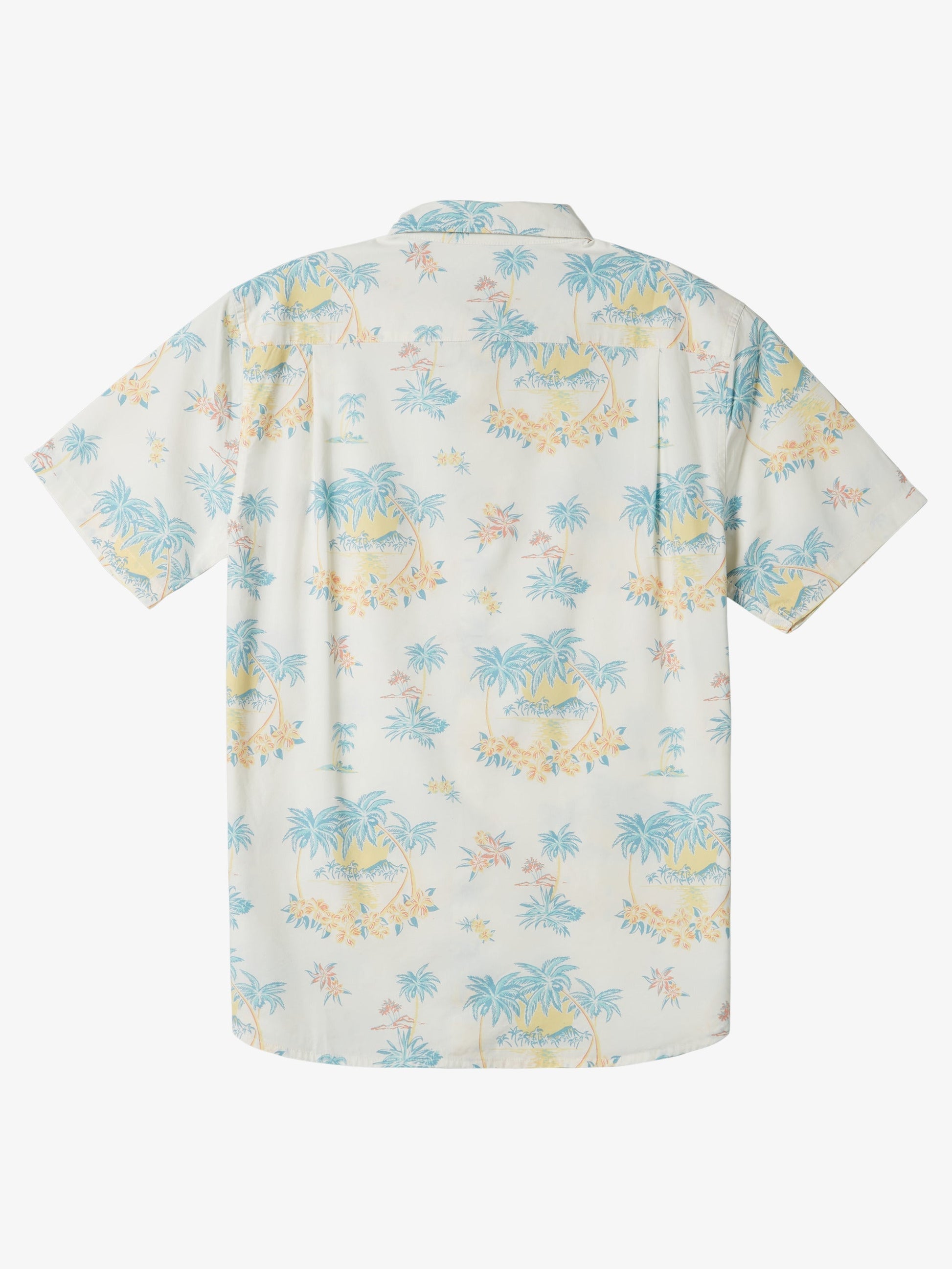 Mens Palm Spritz Short Sleeve Shirt - Quiksilver Malaysia