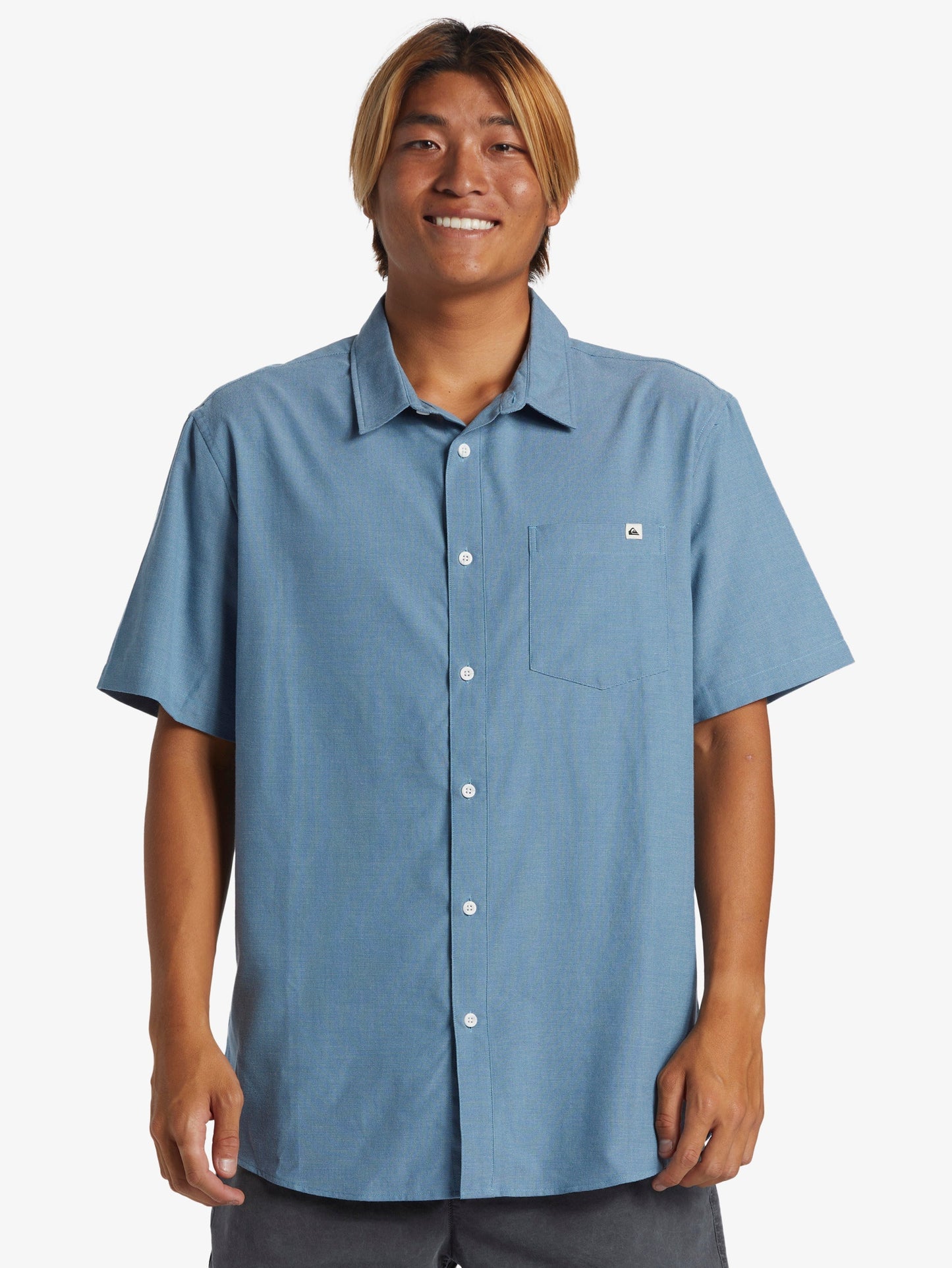 Mens Shoreline Classic Short Sleeve Shirt - Quiksilver Malaysia