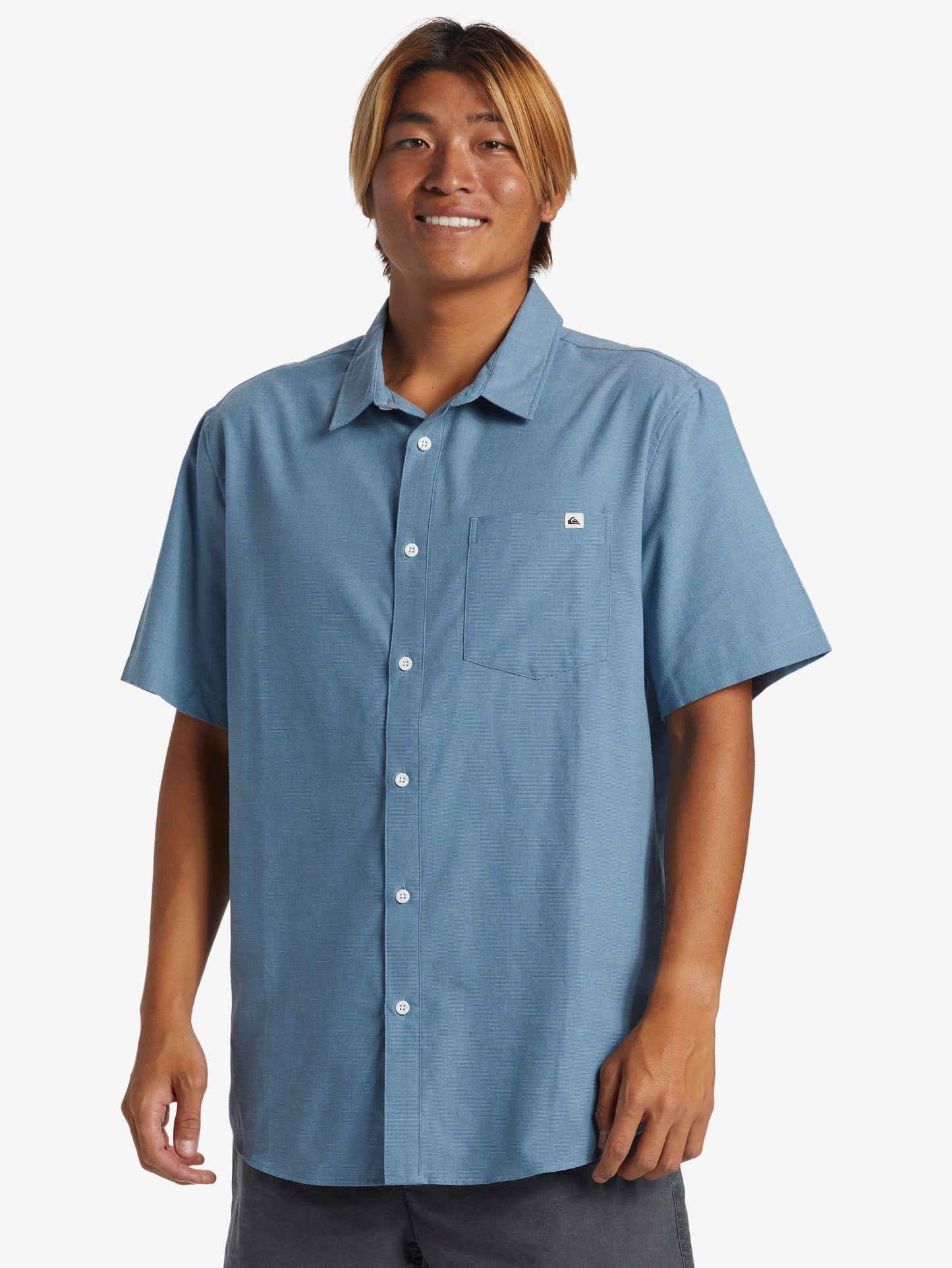 Mens Shoreline Classic Short Sleeve Shirt - Quiksilver Malaysia