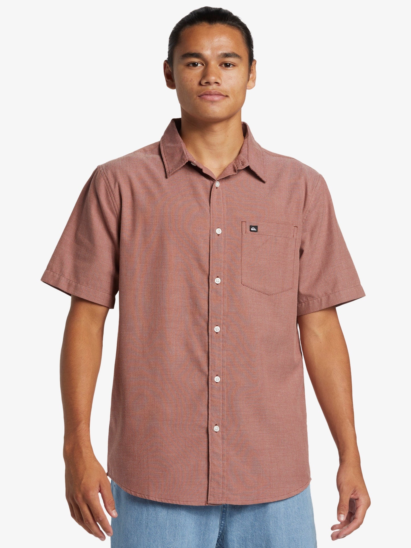 Mens Shoreline Classic Short Sleeve Shirt - Quiksilver Malaysia