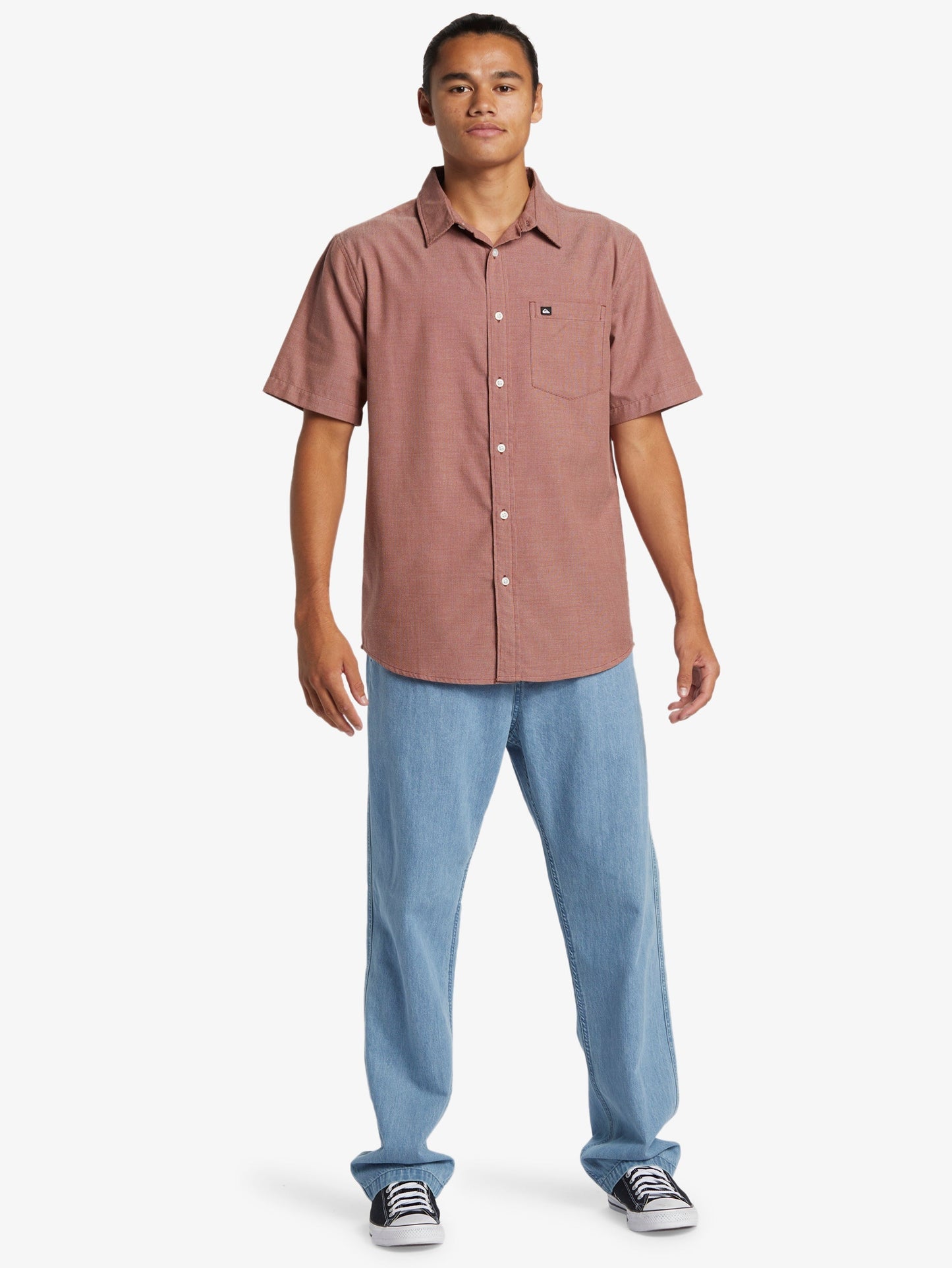 Mens Shoreline Classic Short Sleeve Shirt - Quiksilver Malaysia