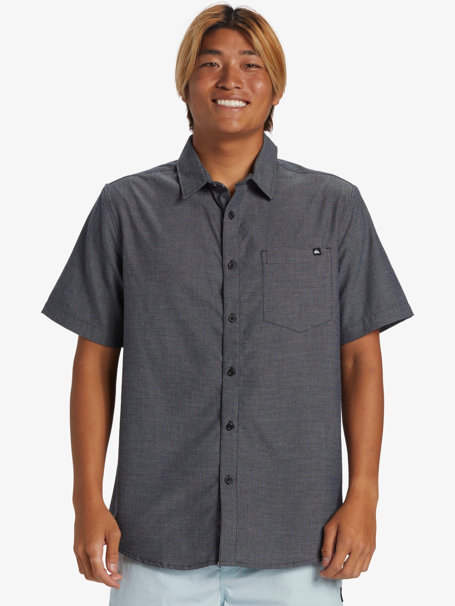 Mens Shoreline Classic Short Sleeve Shirt - Quiksilver Malaysia