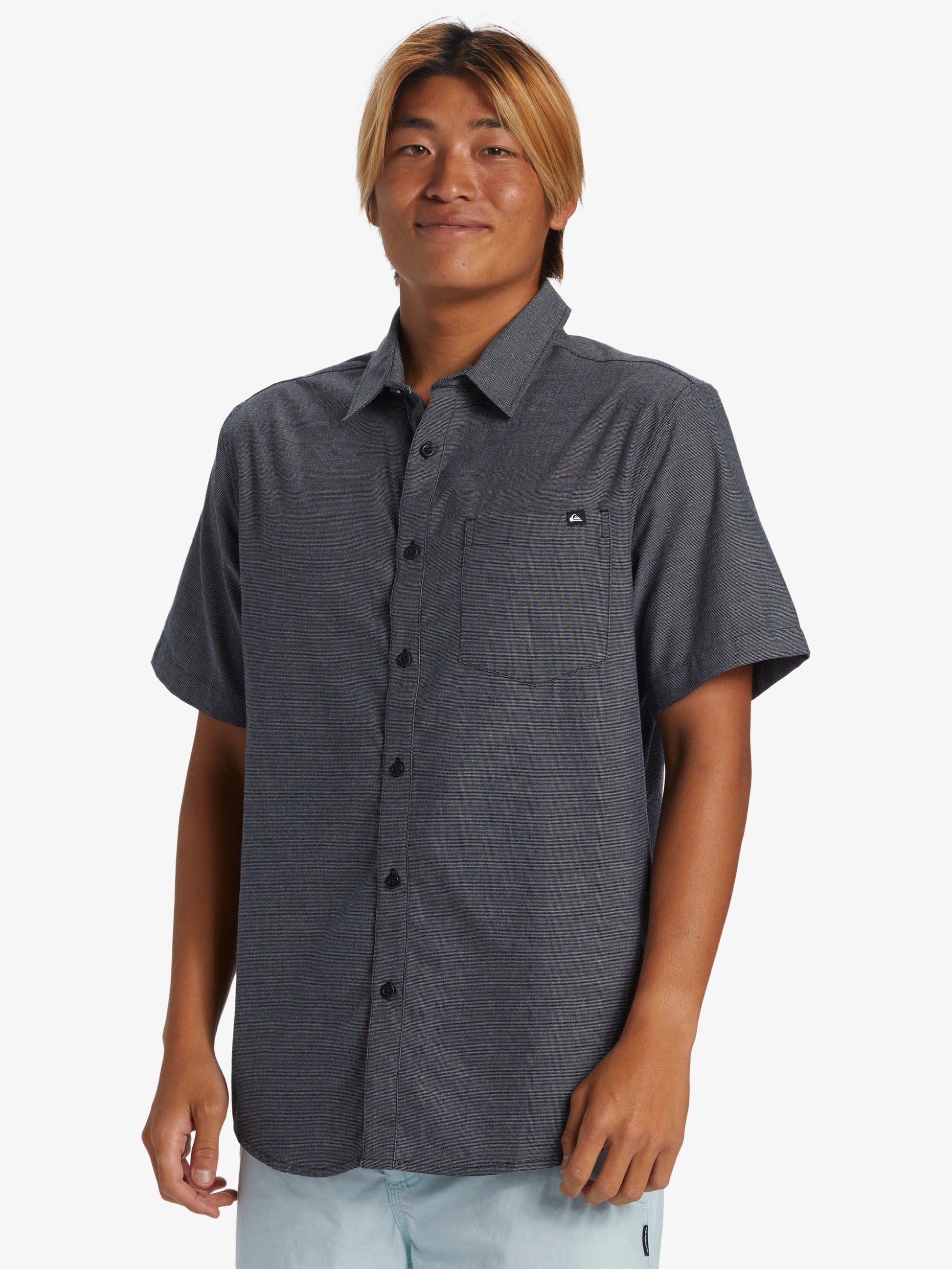 Mens Shoreline Classic Short Sleeve Shirt - Quiksilver Malaysia