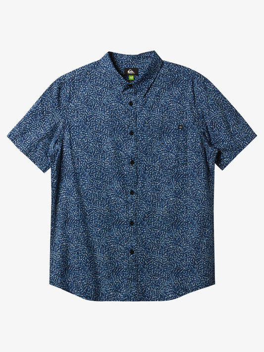 Mens Apero Organic Classic Short Sleeve Shirt - Quiksilver Malaysia