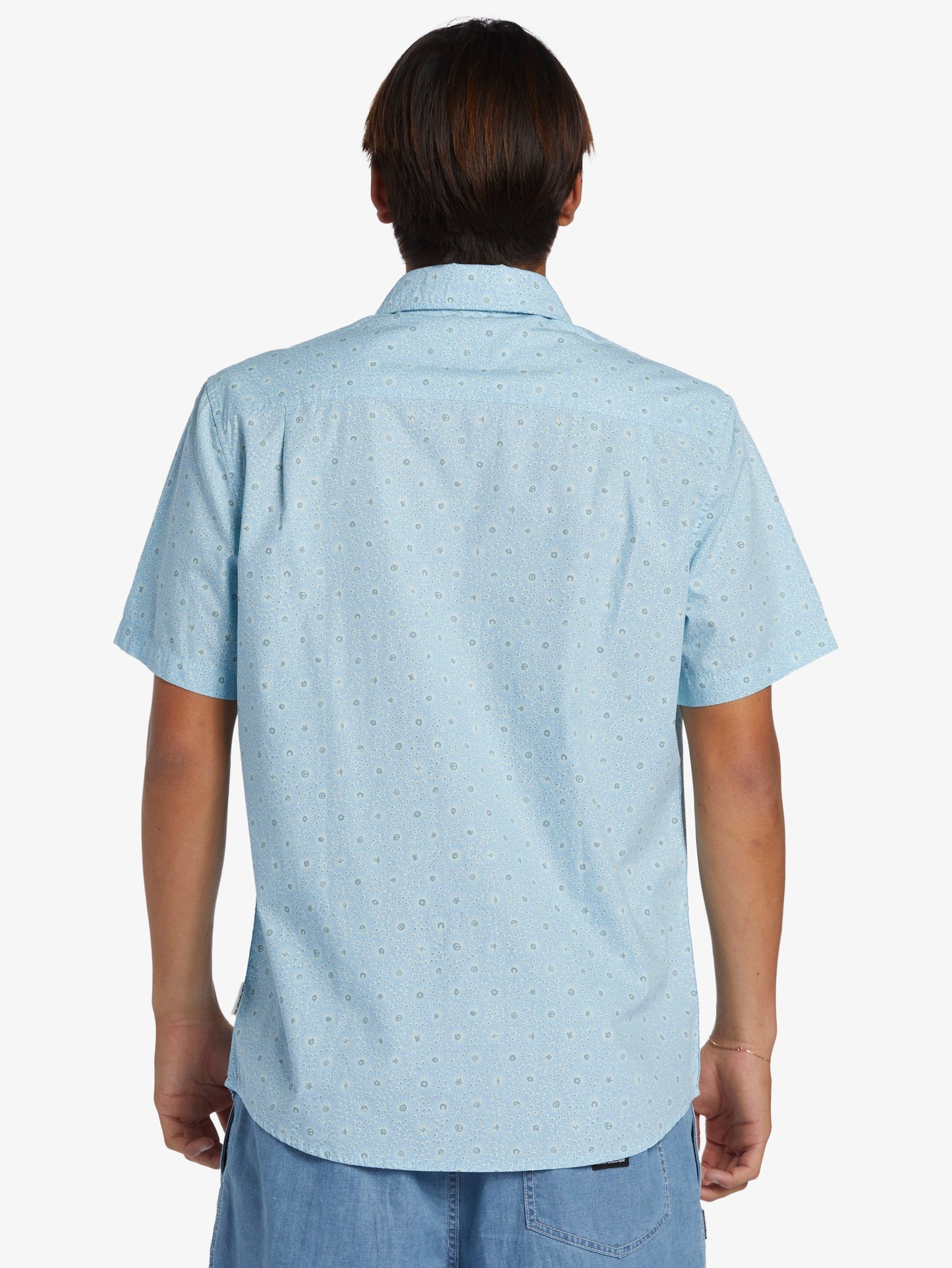 Mens Apero Organic Classic Short Sleeve Shirt - Quiksilver Malaysia