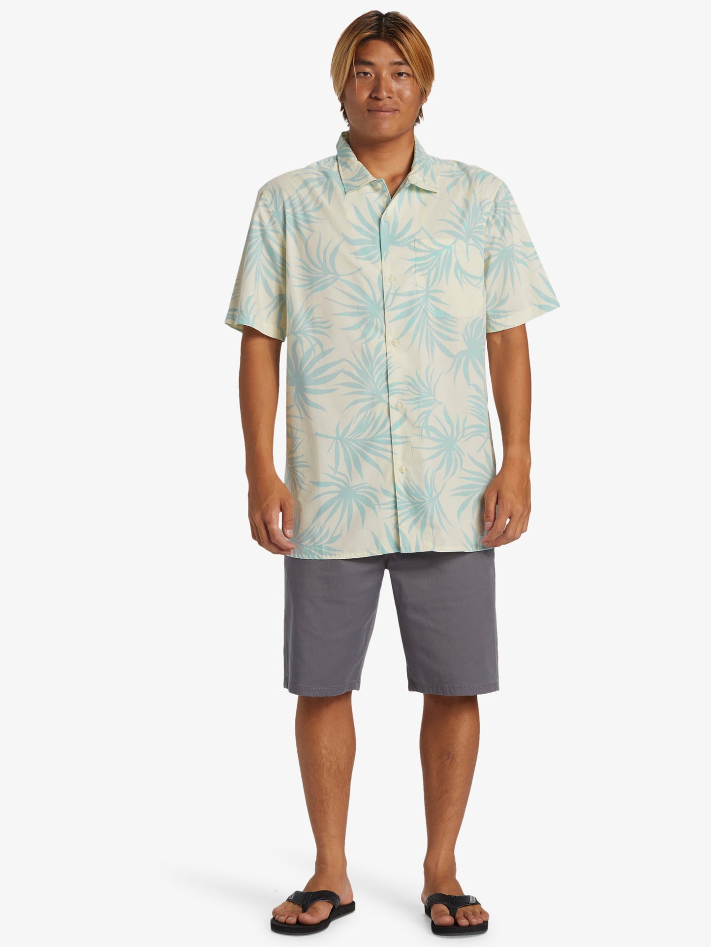 Mens Beach Club Casual Short Sleeve Shirt - Quiksilver Malaysia