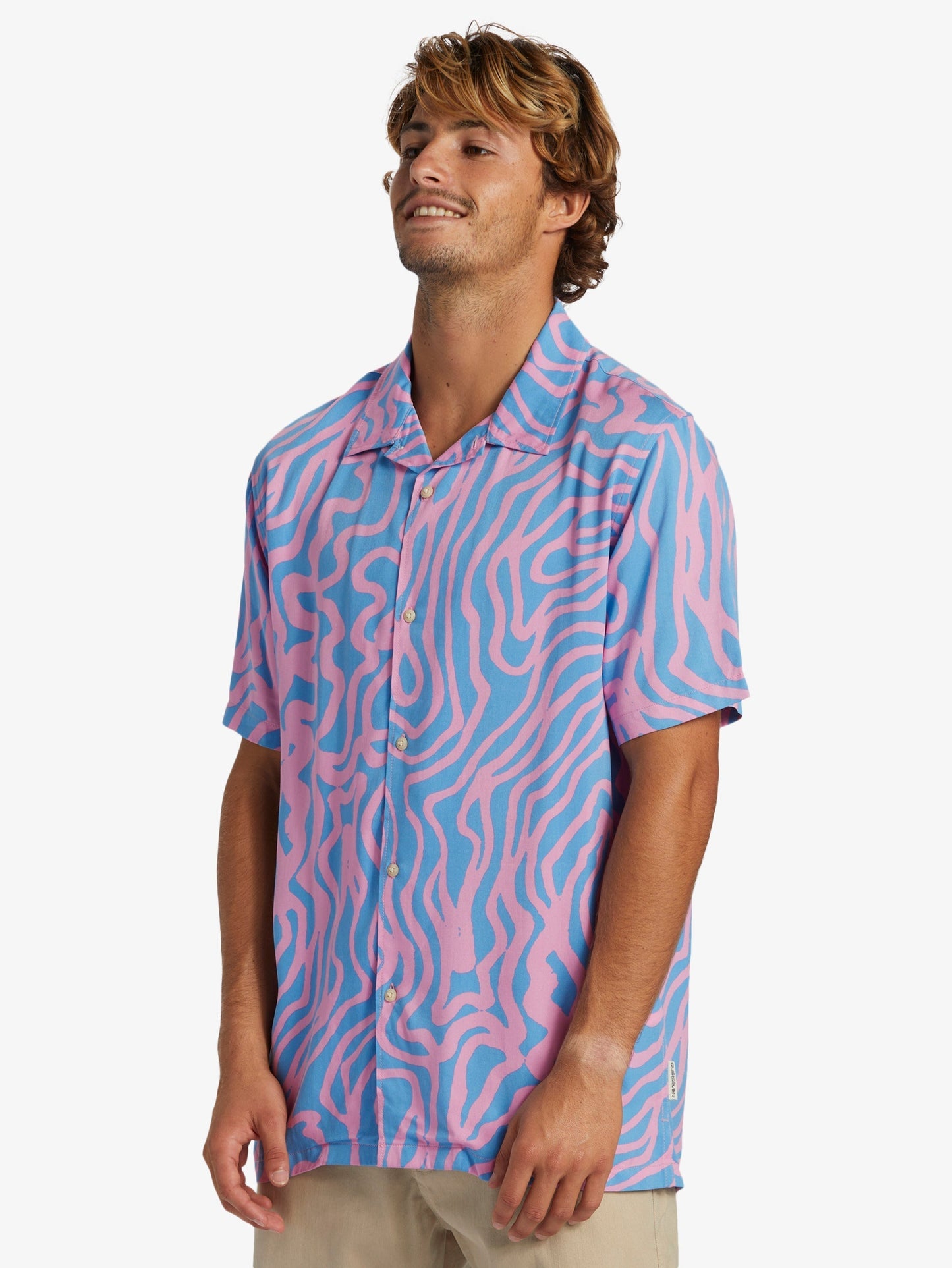 Mens Pool Party Casual Short Sleeve Shirt - Quiksilver Malaysia