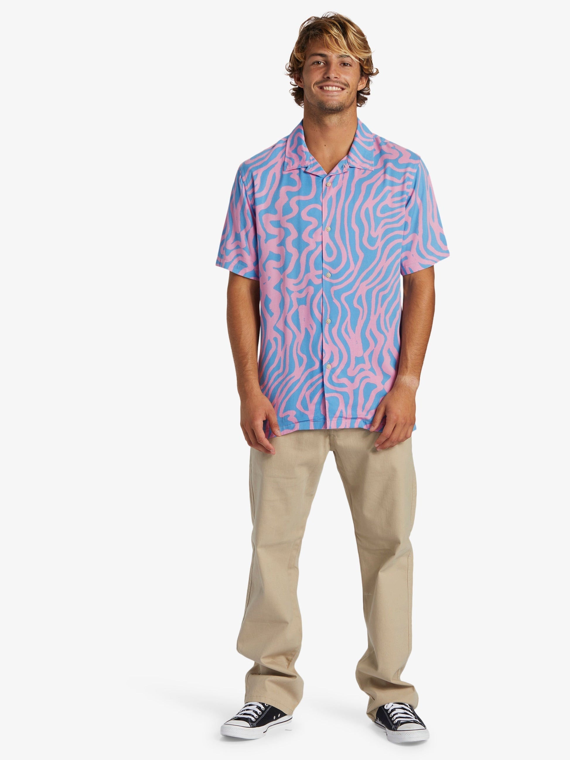 Mens Pool Party Casual Short Sleeve Shirt - Quiksilver Malaysia