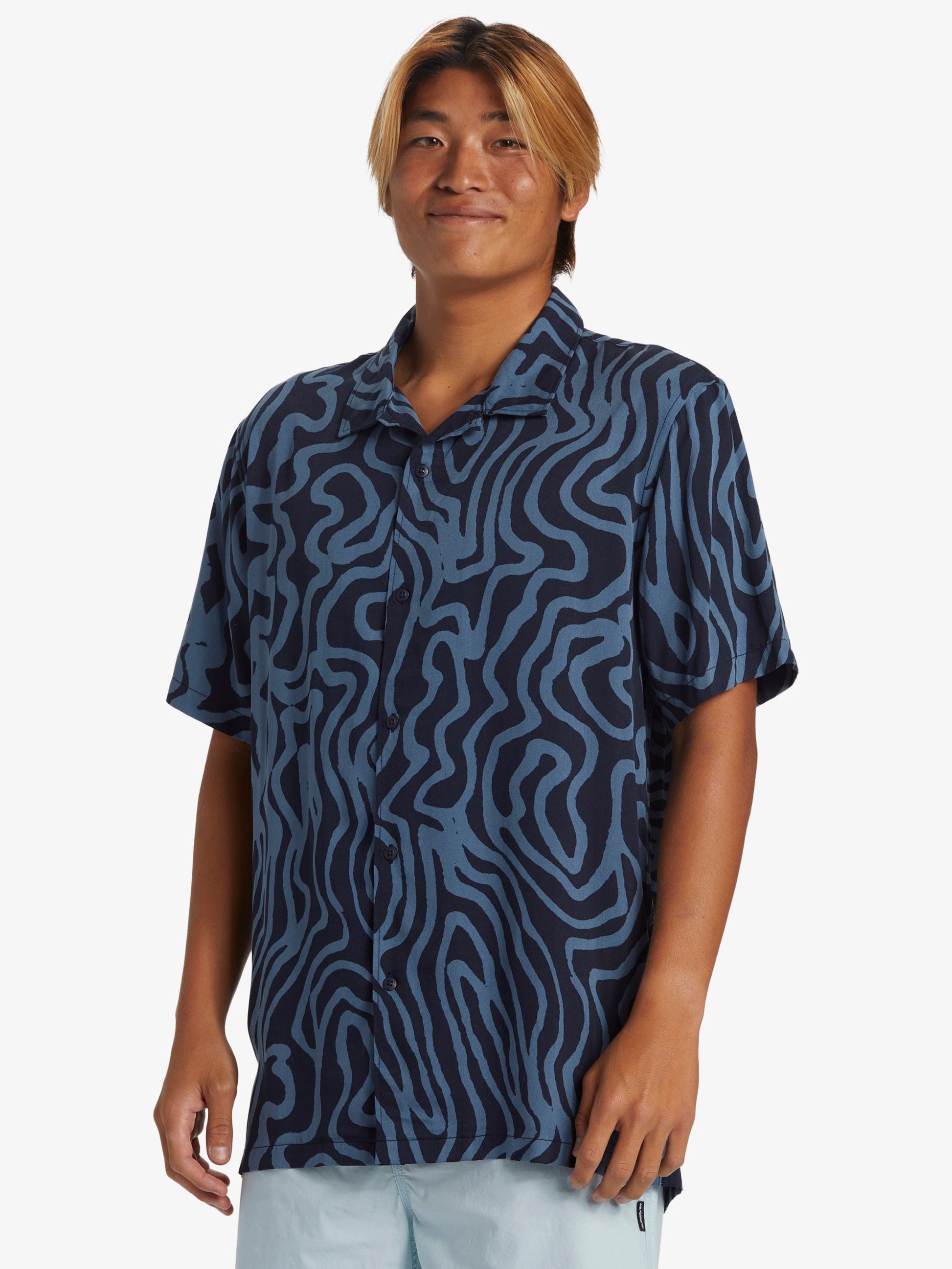 Mens Pool Party Casual Short Sleeve Shirt - Quiksilver Malaysia