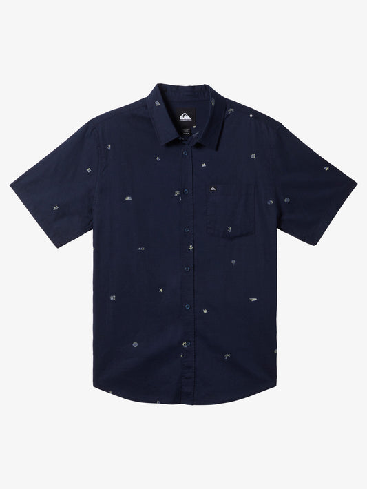 Mens Apero Classic Short Sleeves Shirt - Quiksilver Malaysia