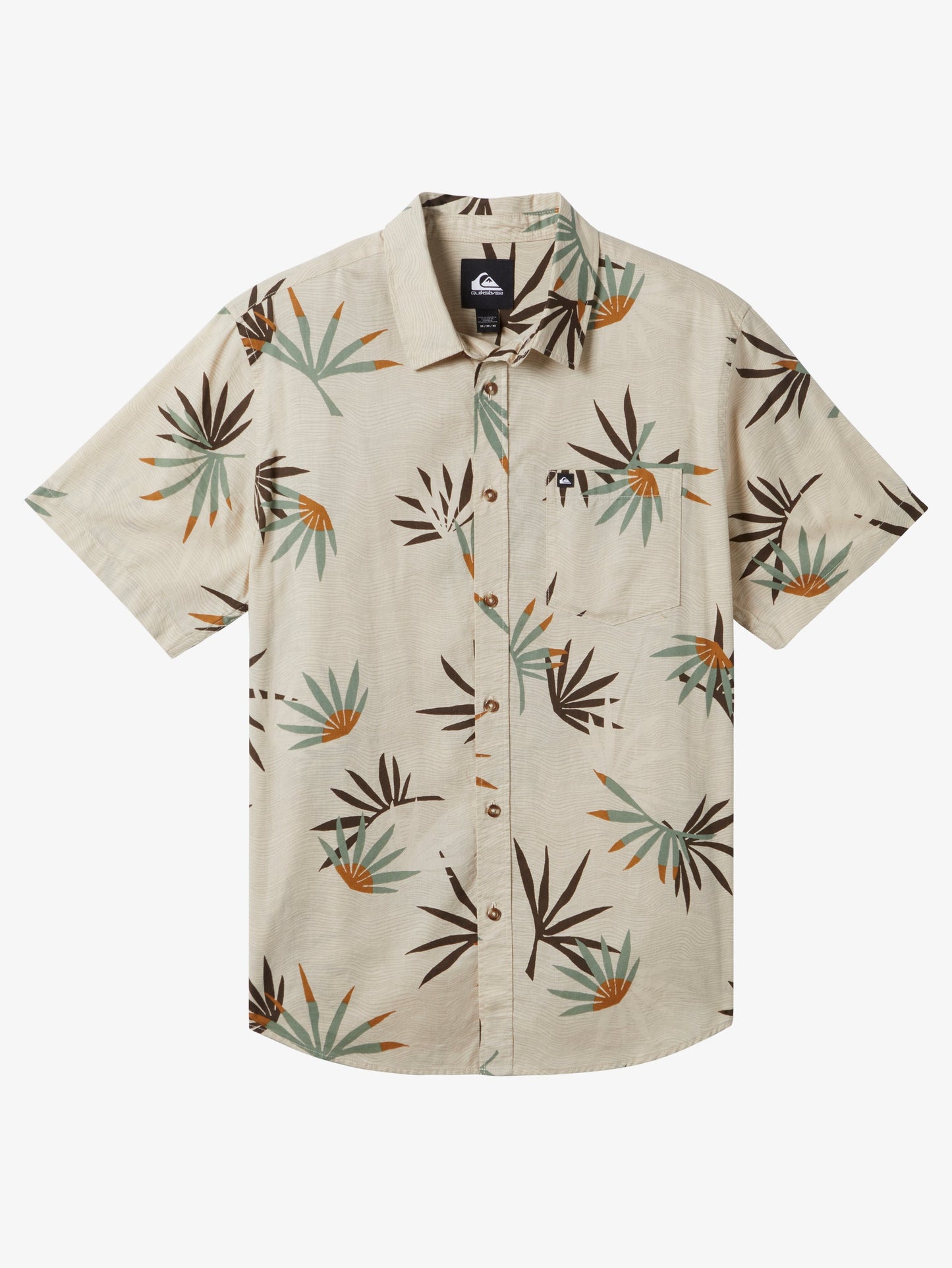 Mens Apero Classic Short Sleeves Shirt - Quiksilver Malaysia