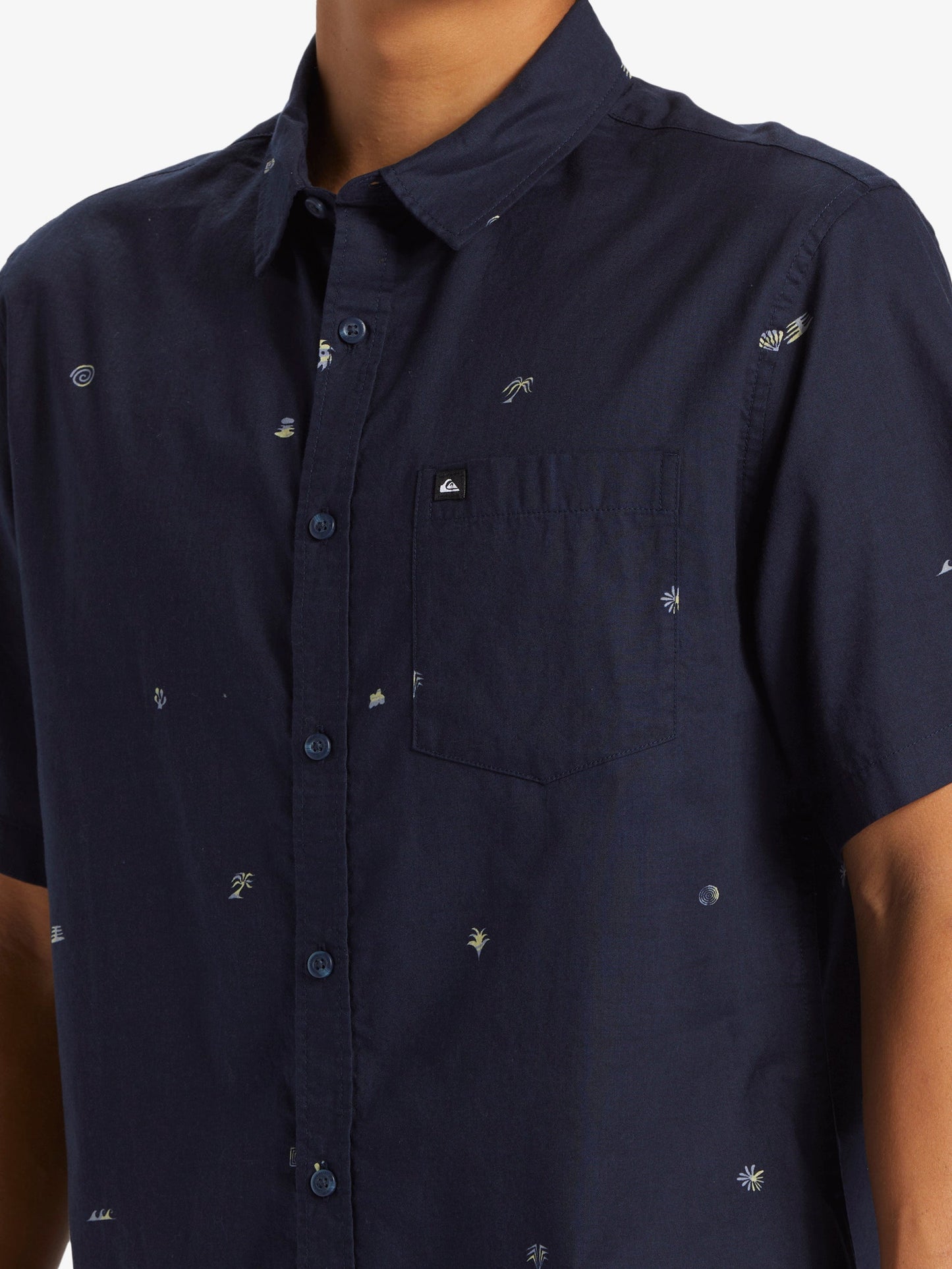 Mens Apero Classic Short Sleeves Shirt - Quiksilver Malaysia