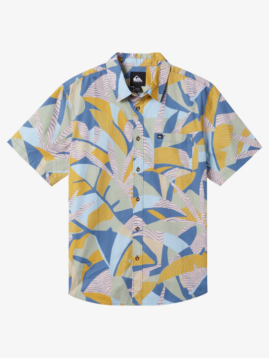 Mens Shoreline Classic Short Sleeve Woven Shirt - Quiksilver Malaysia