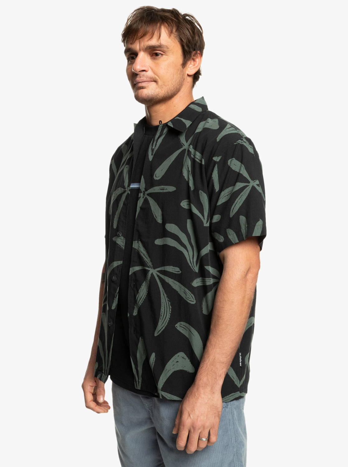 Mens Abstract Island Shirt - Quiksilver Malaysia