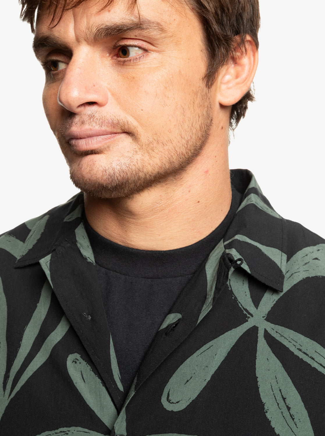 Mens Abstract Island Shirt - Quiksilver Malaysia