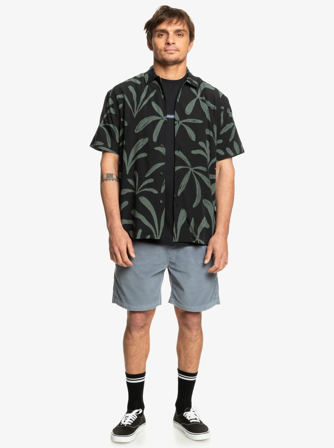 Mens Abstract Island Shirt - Quiksilver Malaysia