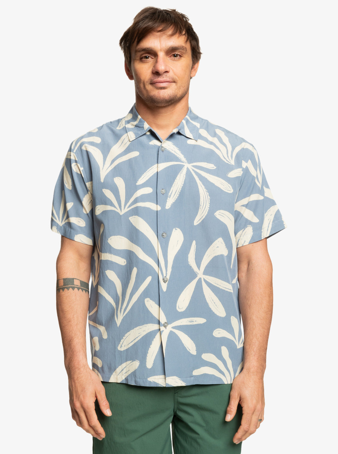 Mens Abstract Island Shirt - Quiksilver Malaysia