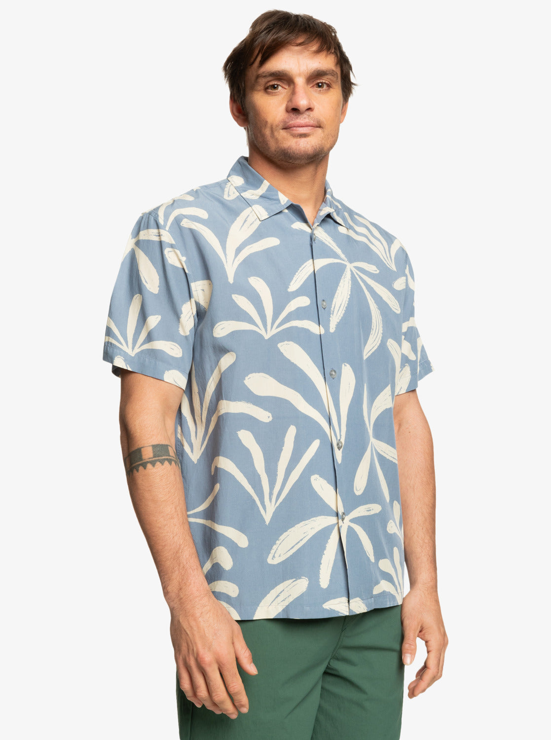 Mens Abstract Island Shirt - Quiksilver Malaysia