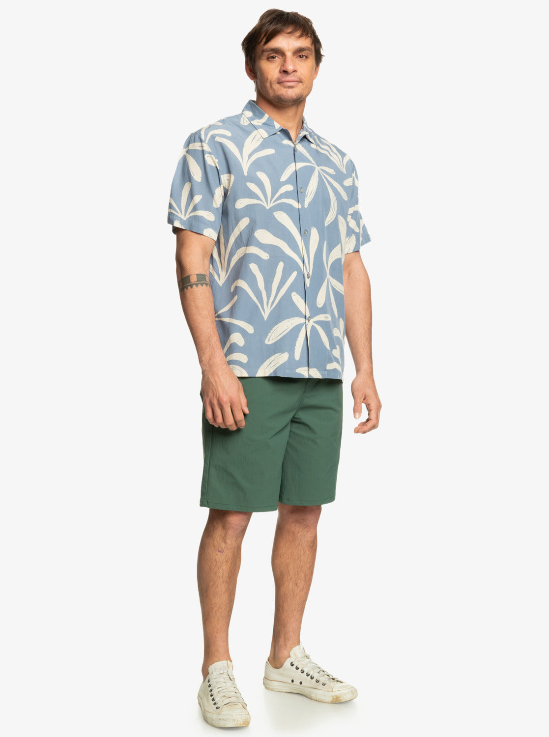 Mens Abstract Island Shirt - Quiksilver Malaysia