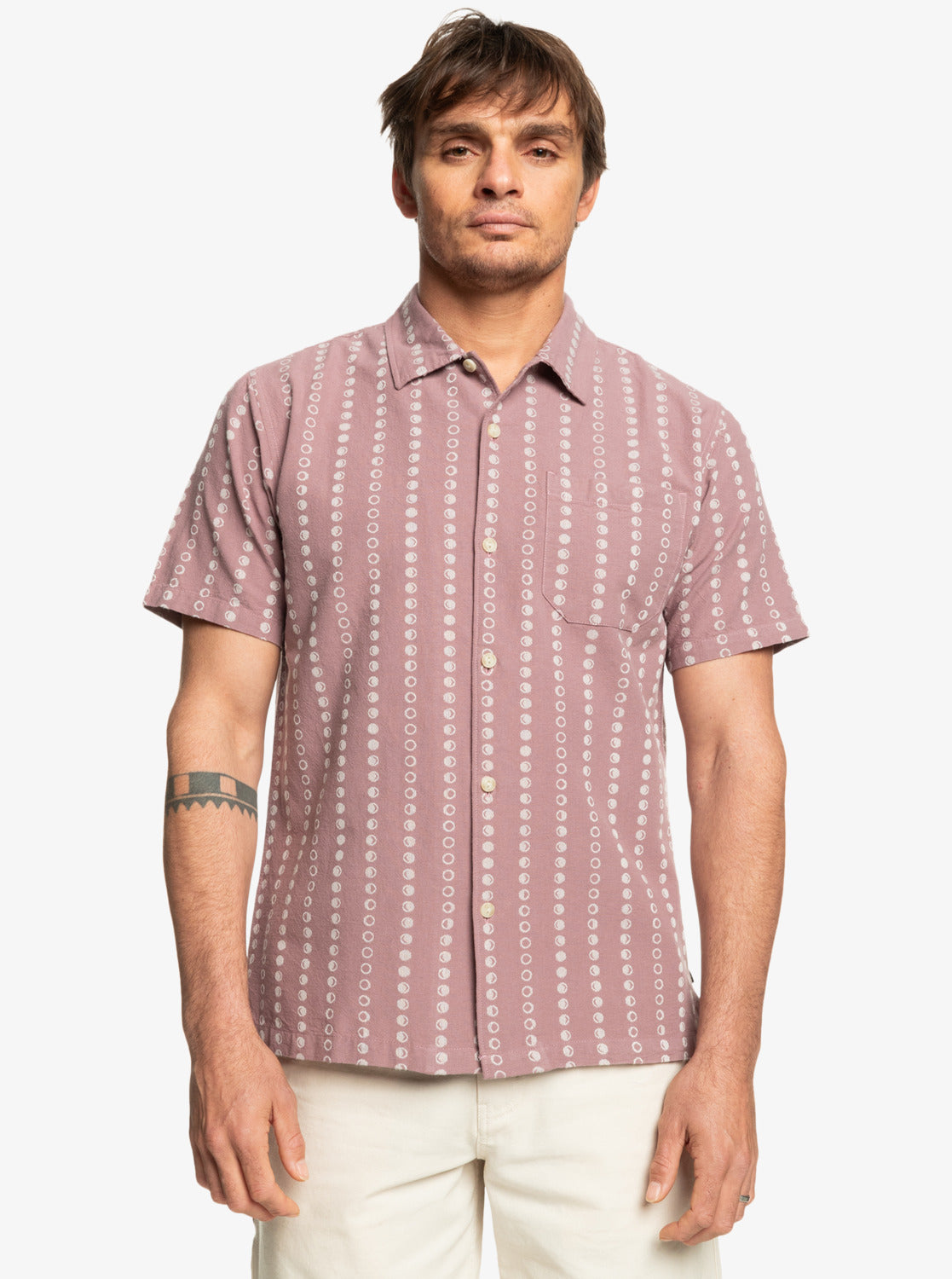 Mens Lunar Phases Casual Shirt - Quiksilver Malaysia