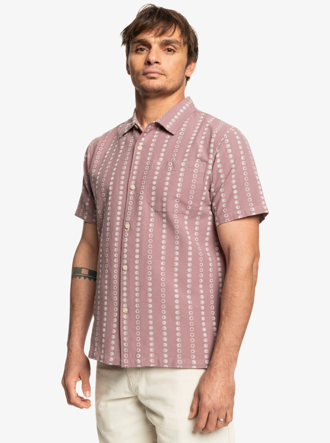 Mens Lunar Phases Casual Shirt - Quiksilver Malaysia