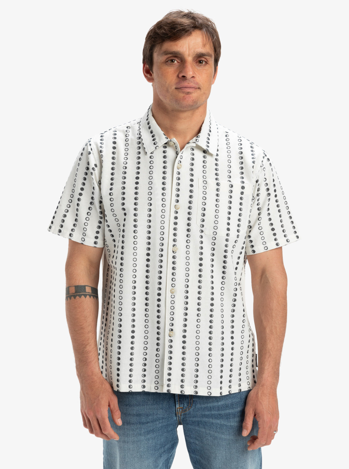 Mens Lunar Phases Casual Shirt - Quiksilver Malaysia