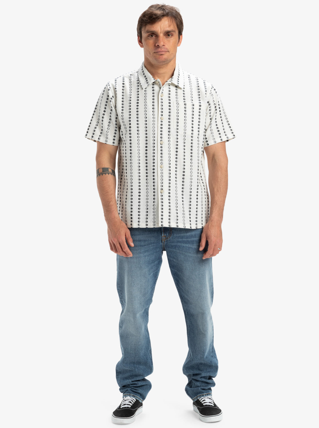 Mens Lunar Phases Casual Shirt - Quiksilver Malaysia