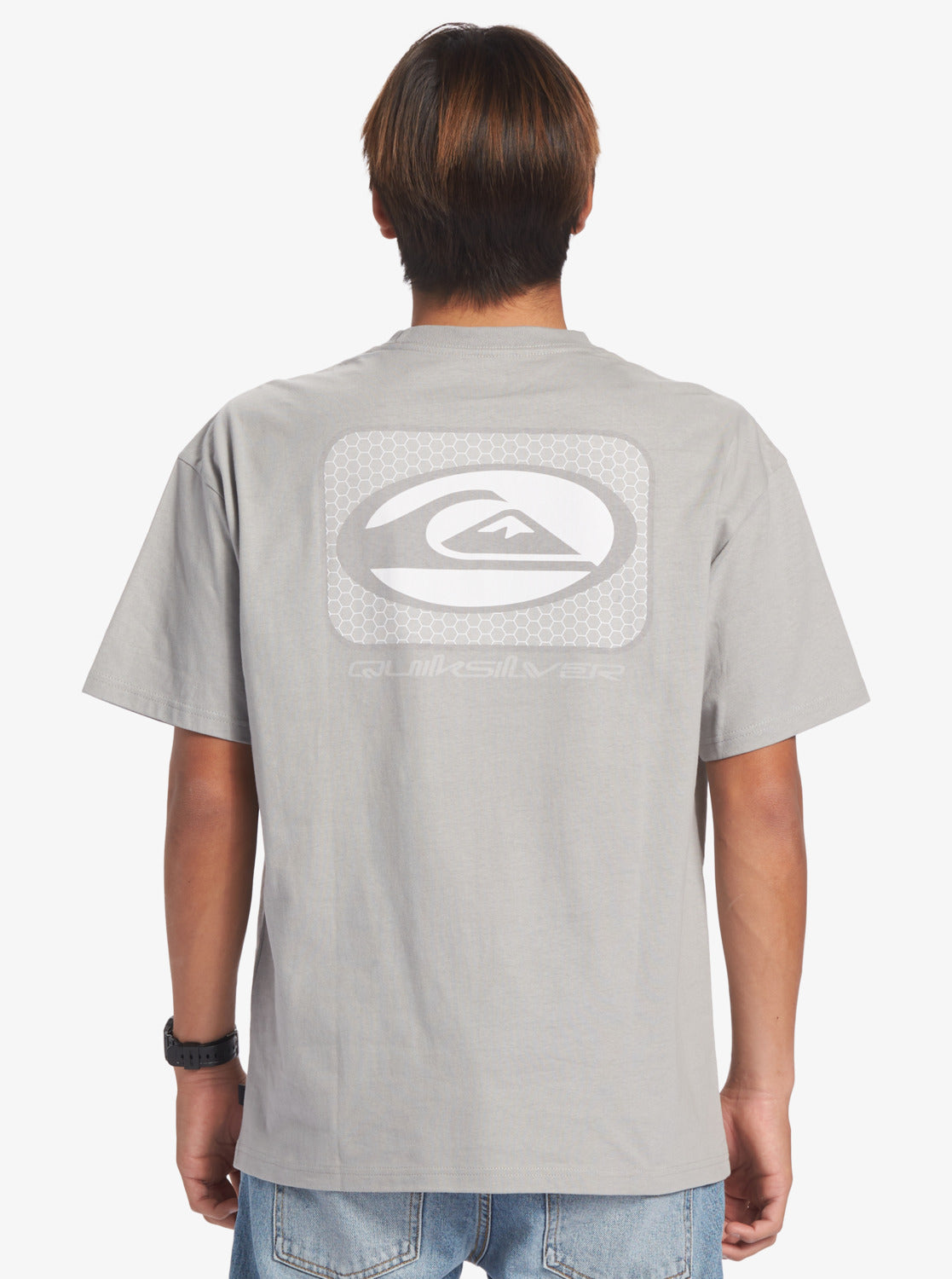 Mens Saturn Honeycomb T-Shirt - Quiksilver Malaysia