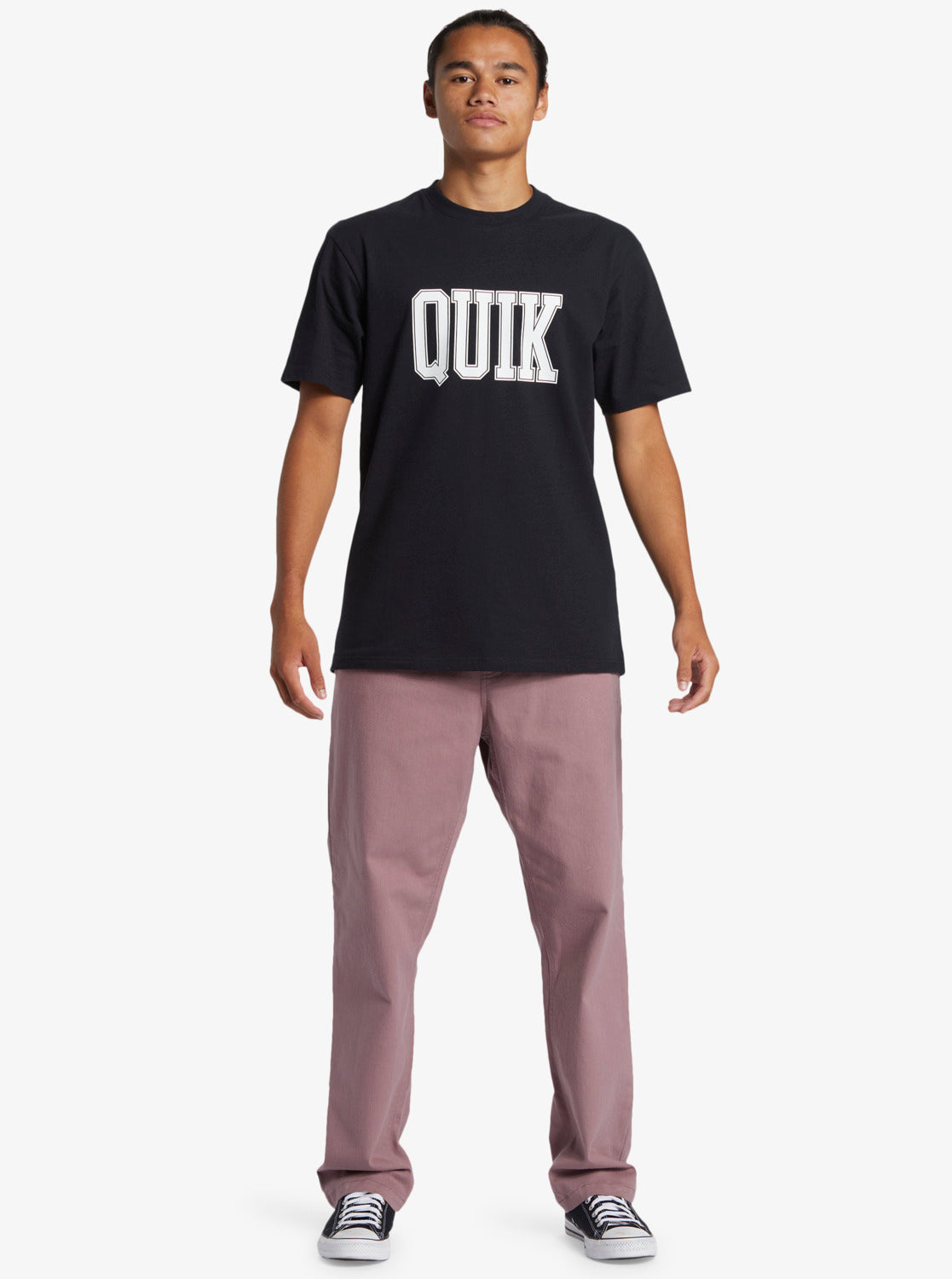 Mens GRIFF QUIK TEE ID-Black - Quiksilver Malaysia