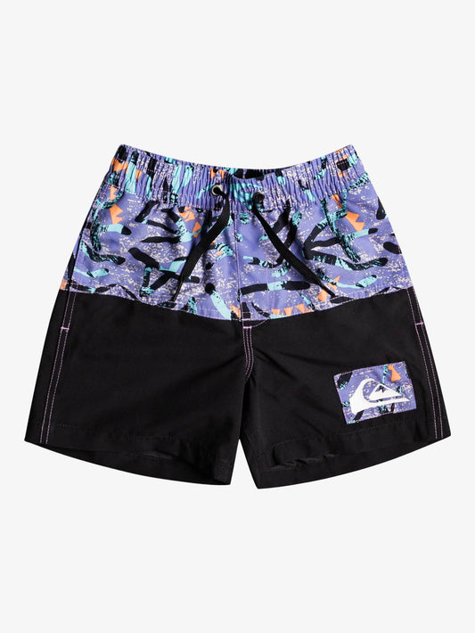 Quiksilver Boy's 2-7 Acid Five 12" Volleys Swim Shorts - Quiksilver Malaysia