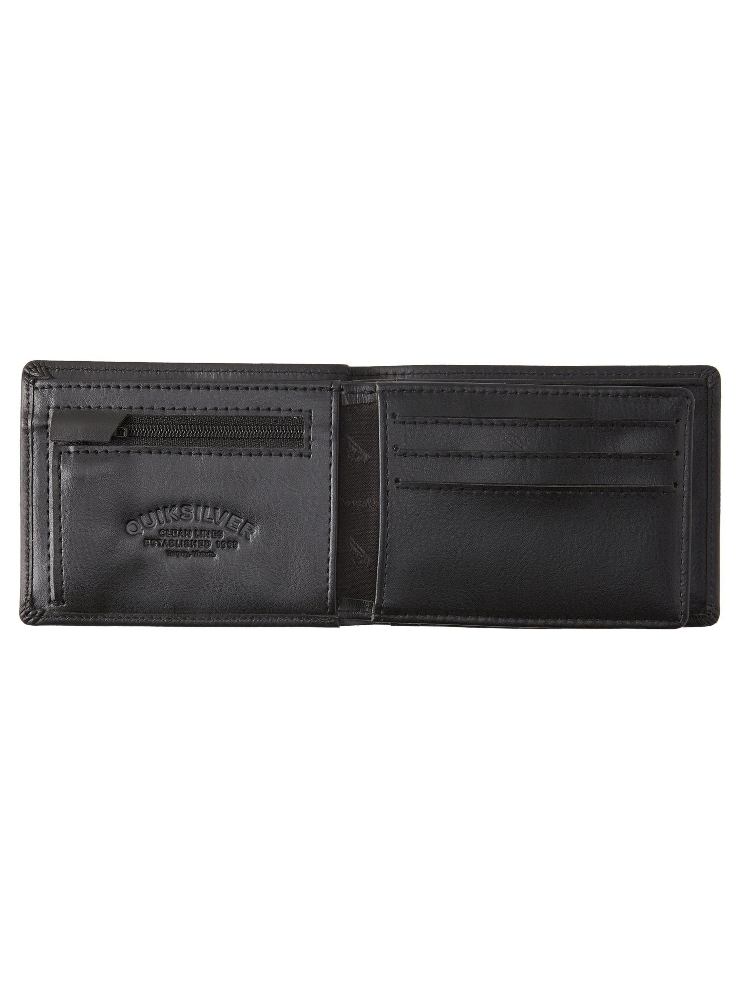 Mens Mac Tri-Fold Leather Wallet - Quiksilver Malaysia