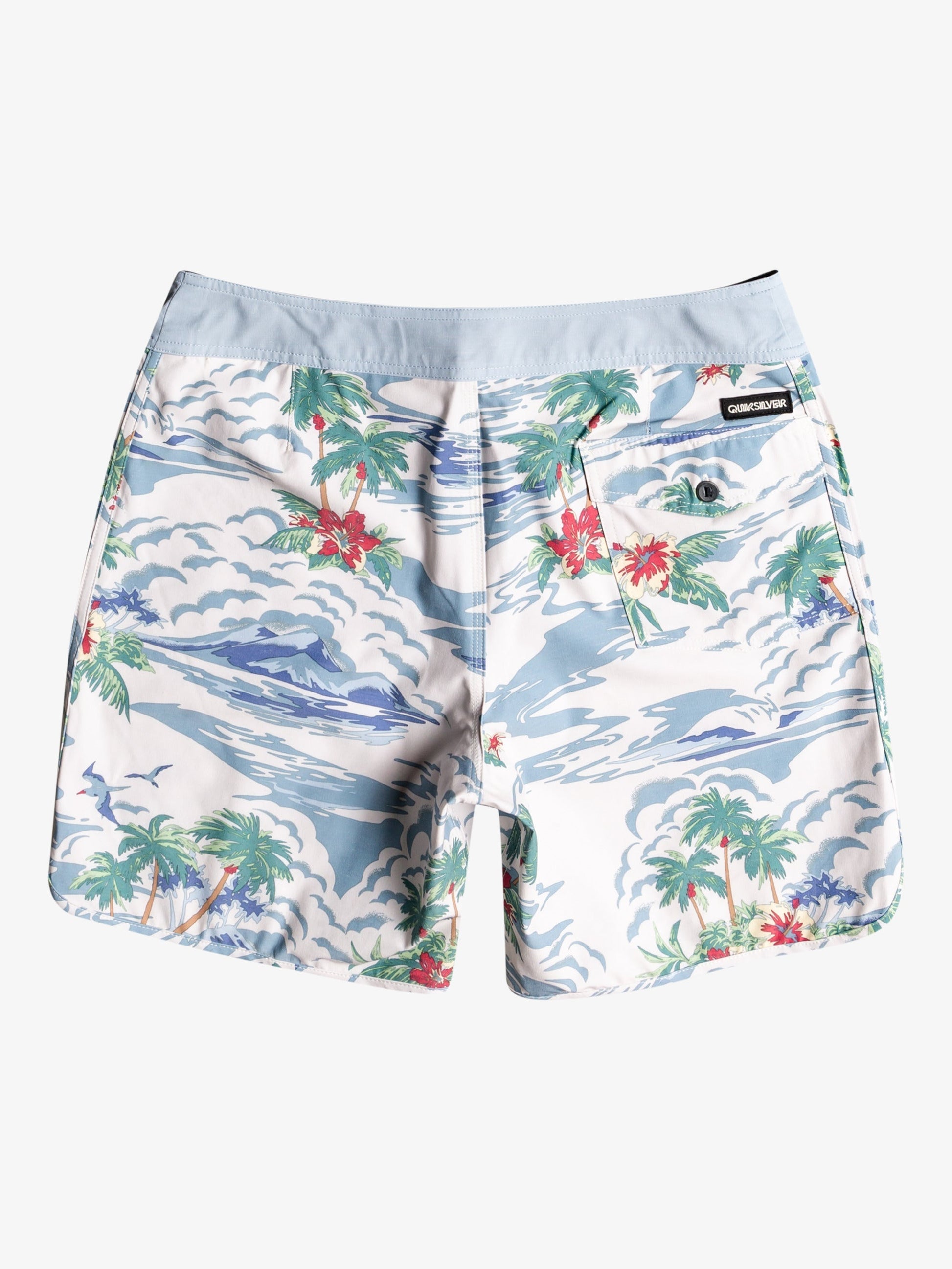 Mens Hempstretch Scallop 18" Boardshorts - Quiksilver Malaysia