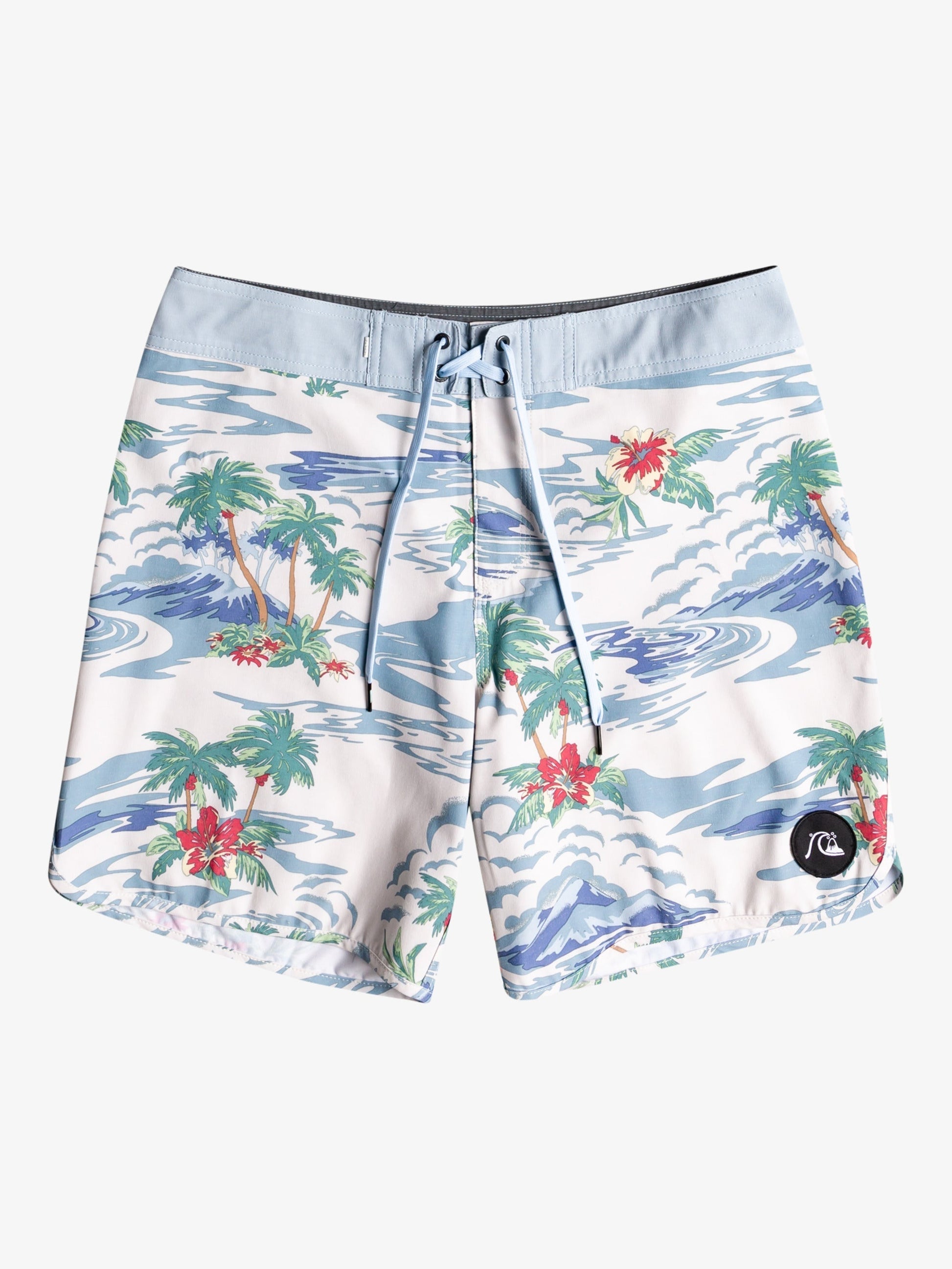 Mens Hempstretch Scallop 18" Boardshorts - Quiksilver Malaysia