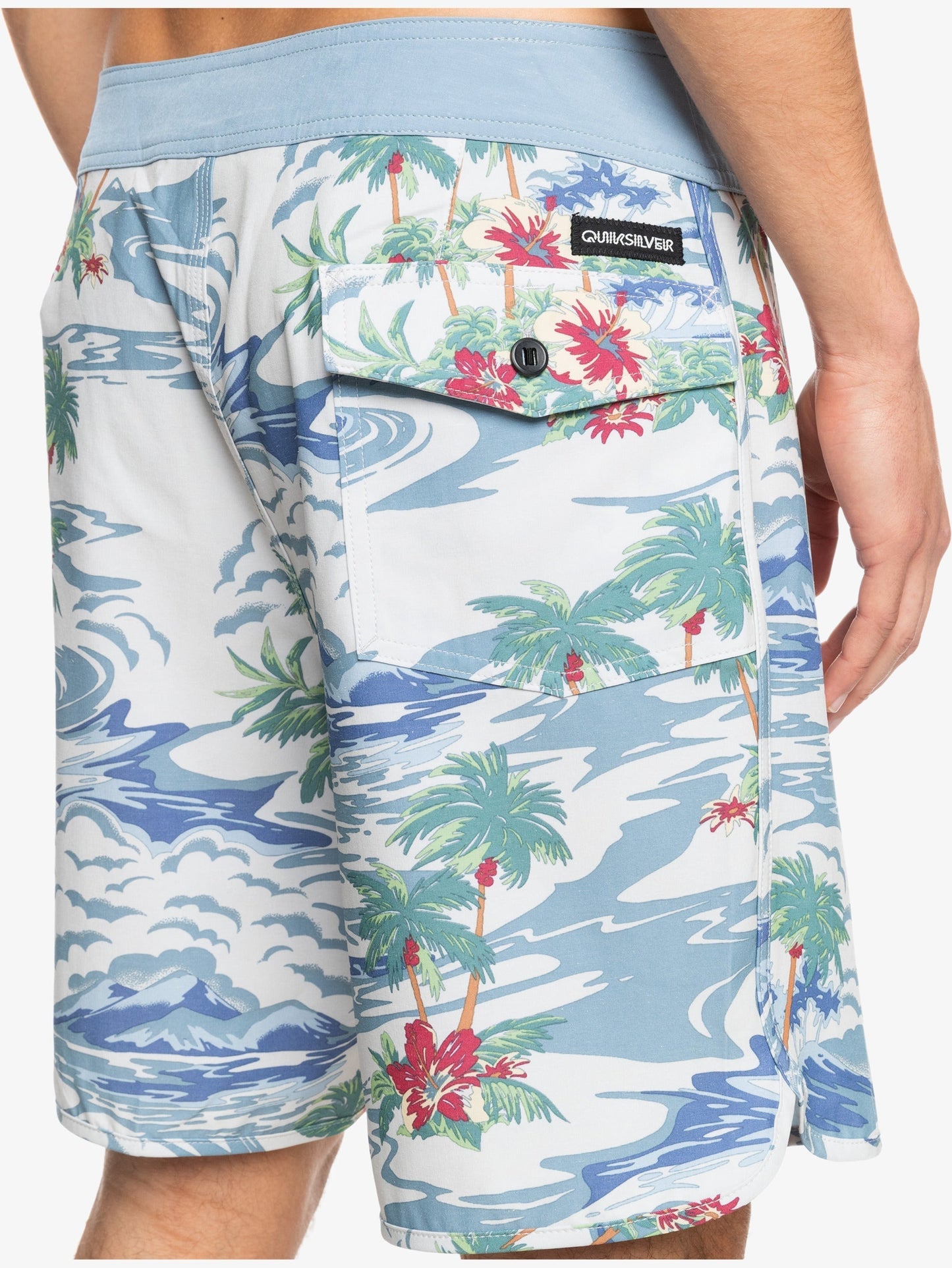 Mens Hempstretch Scallop 18" Boardshorts - Quiksilver Malaysia