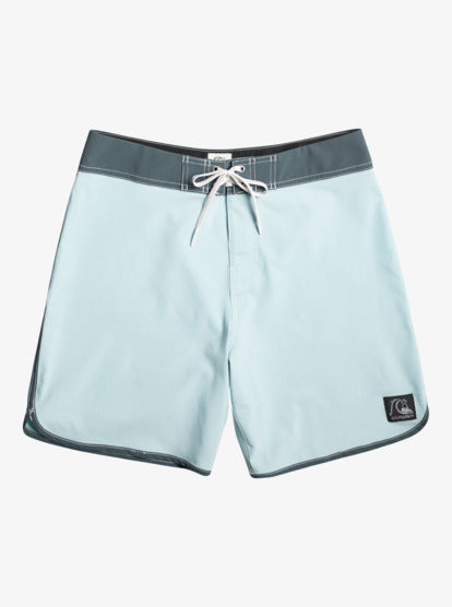 Quiksilver Men Original Scallop 18" Boardshorts - Sky Blue - Quiksilver Malaysia