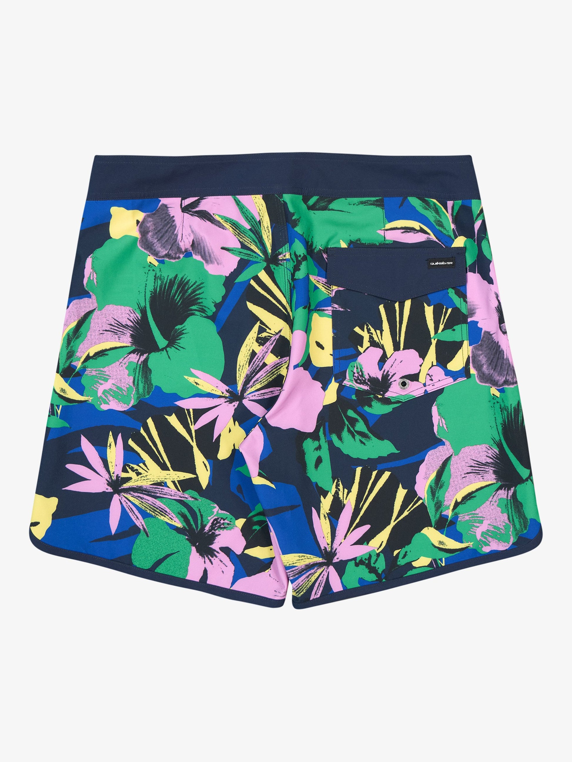 Mens Surfsilk Scallop 18" Boardshorts - Quiksilver Malaysia