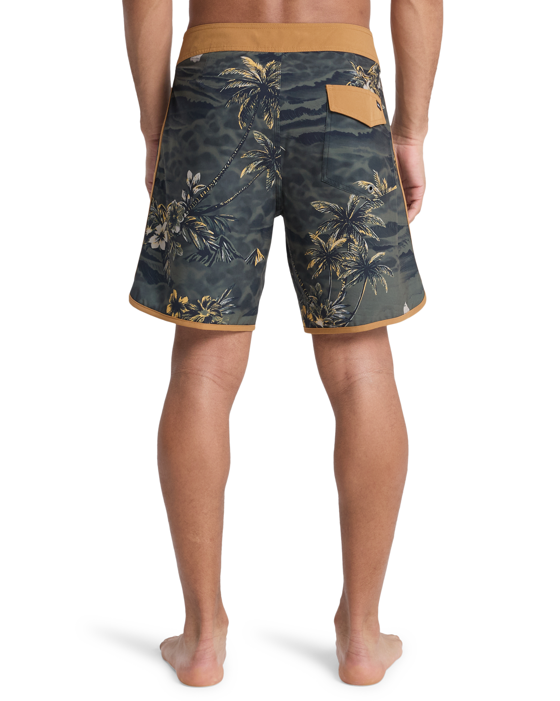 Mens Surfsilk Scallop 18" Boardshorts - Quiksilver Malaysia