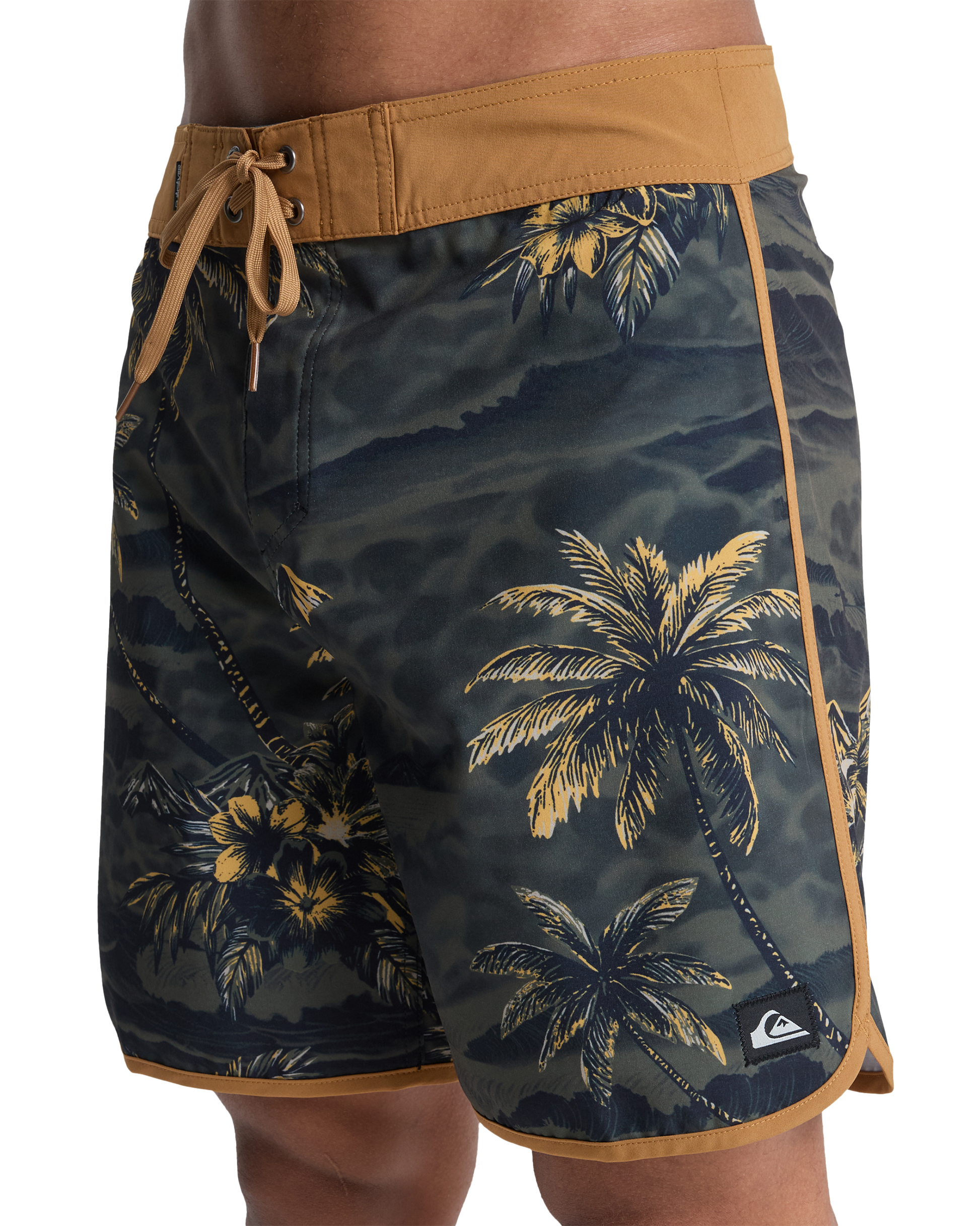 Mens Surfsilk Scallop 18" Boardshorts - Quiksilver Malaysia