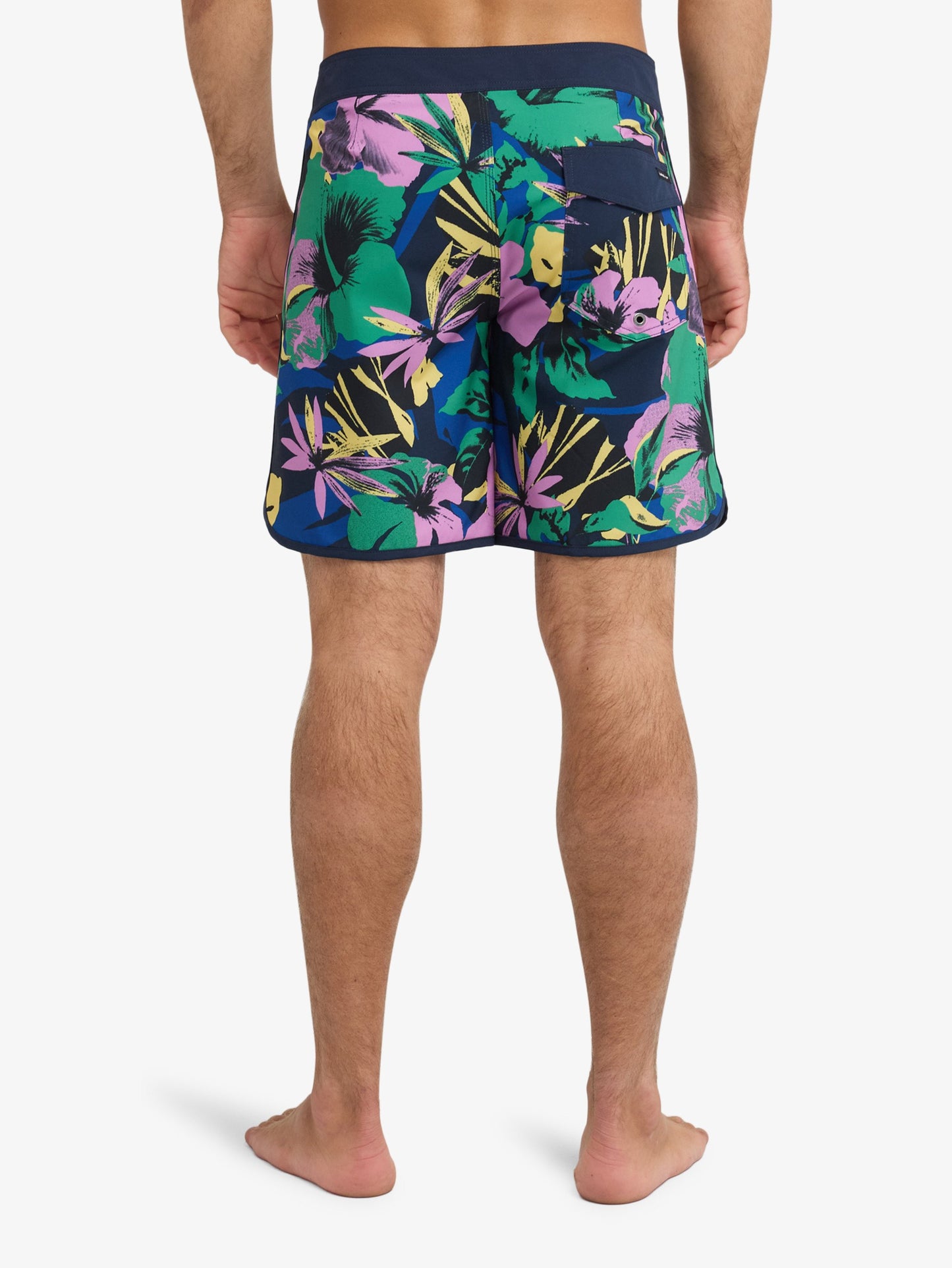 Mens Surfsilk Scallop 18" Boardshorts - Quiksilver Malaysia